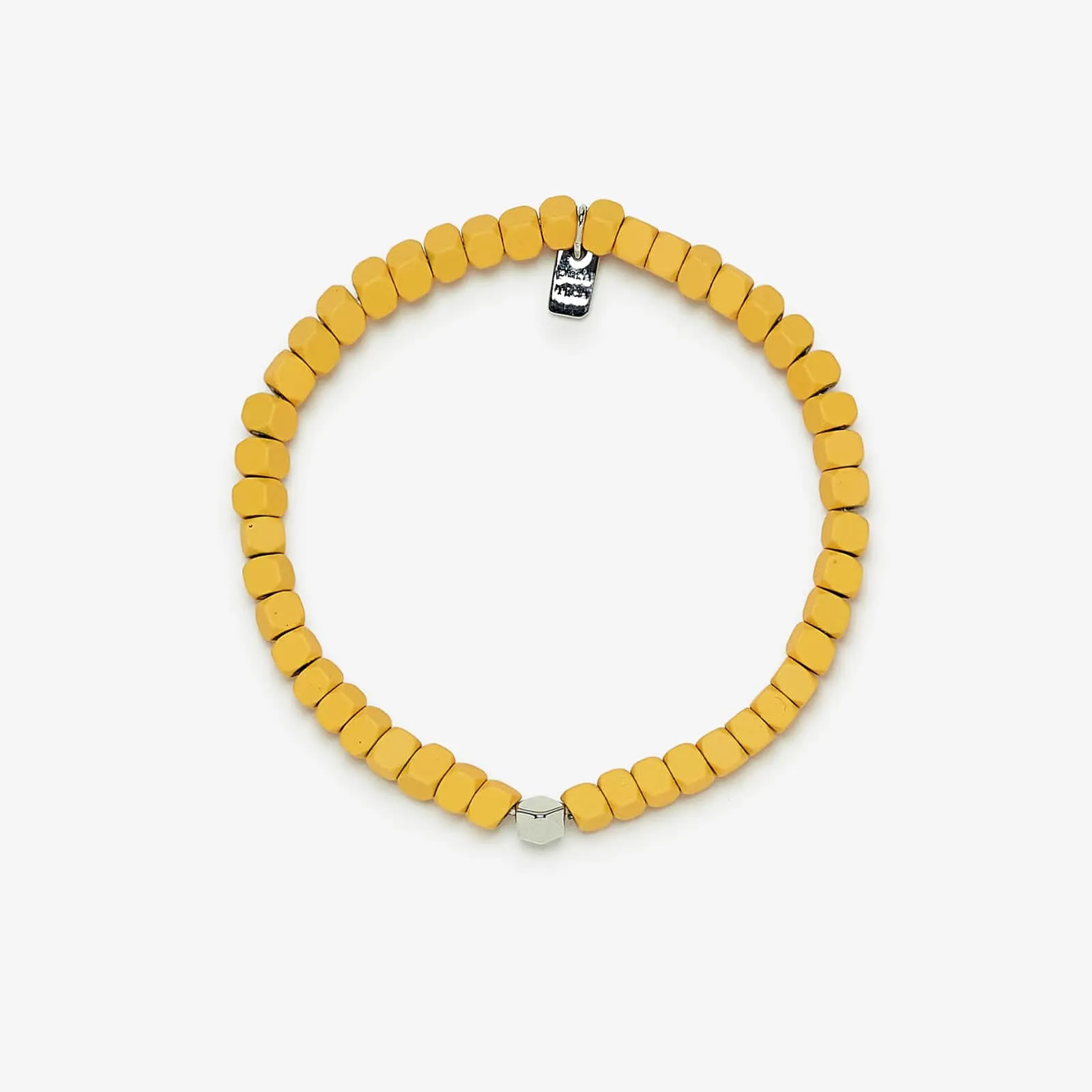 Coated Hematite Stretch Bracelet sold by Pura Vida product image thumbnail 2