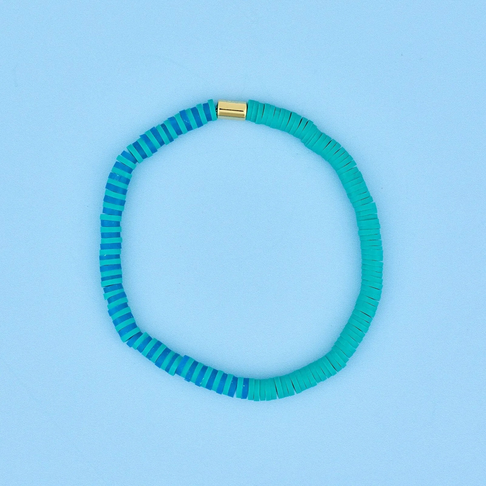 Lagoon Seascape Stretch Bracelet sold by Pura Vida product image thumbnail 4
