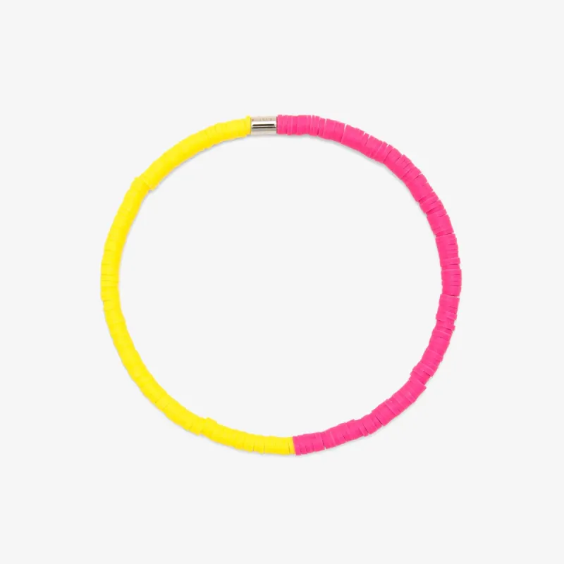 Neon Daze Seascape Stretch Anklet sold by Pura Vida