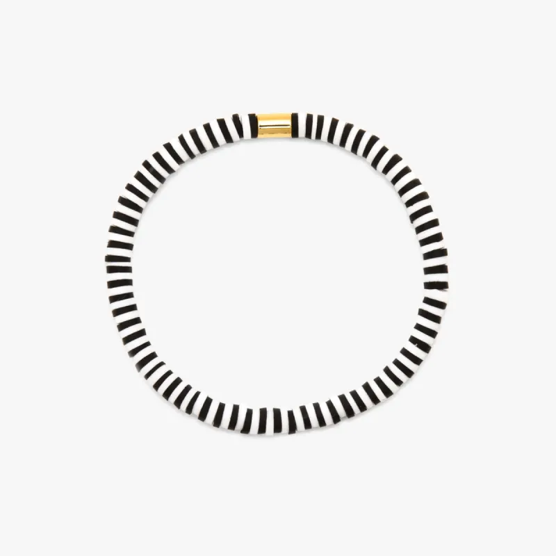 Obsidian Seascape Stretch Bracelet sold by Pura Vida