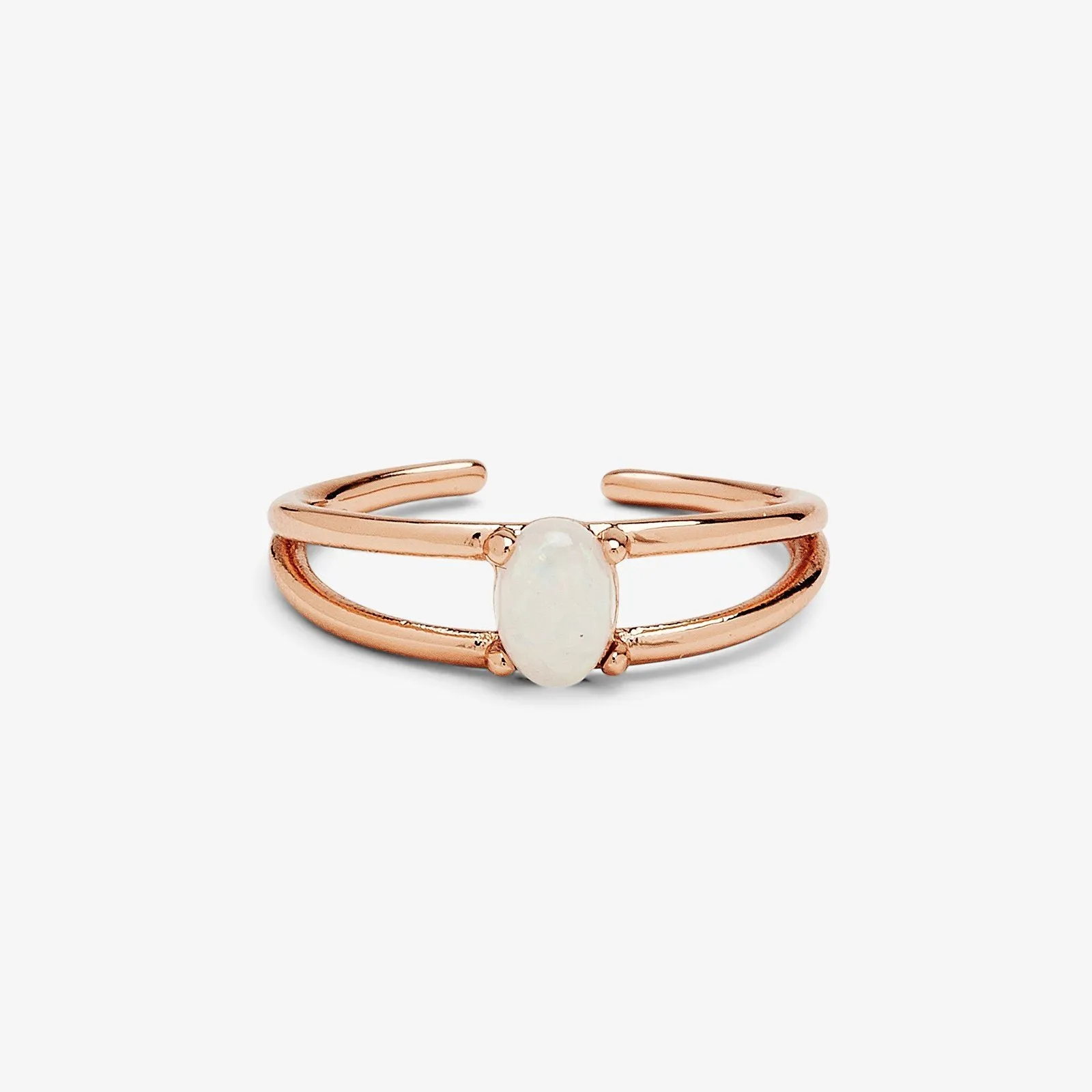 Floating Opal Toe Ring sold by Pura Vida product image thumbnail 2