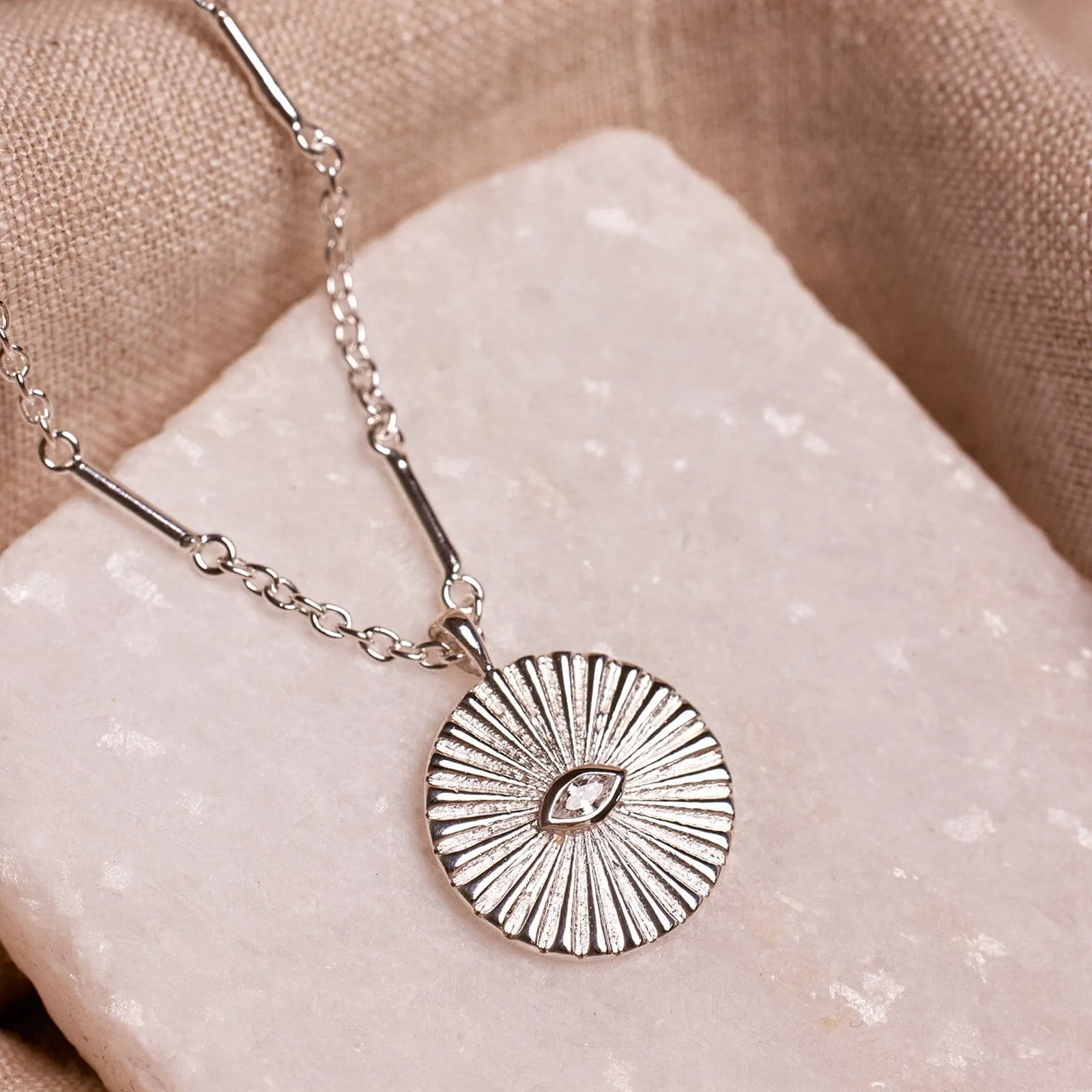 Protective Eye Pendant Necklace sold by Pura Vida product image thumbnail 2