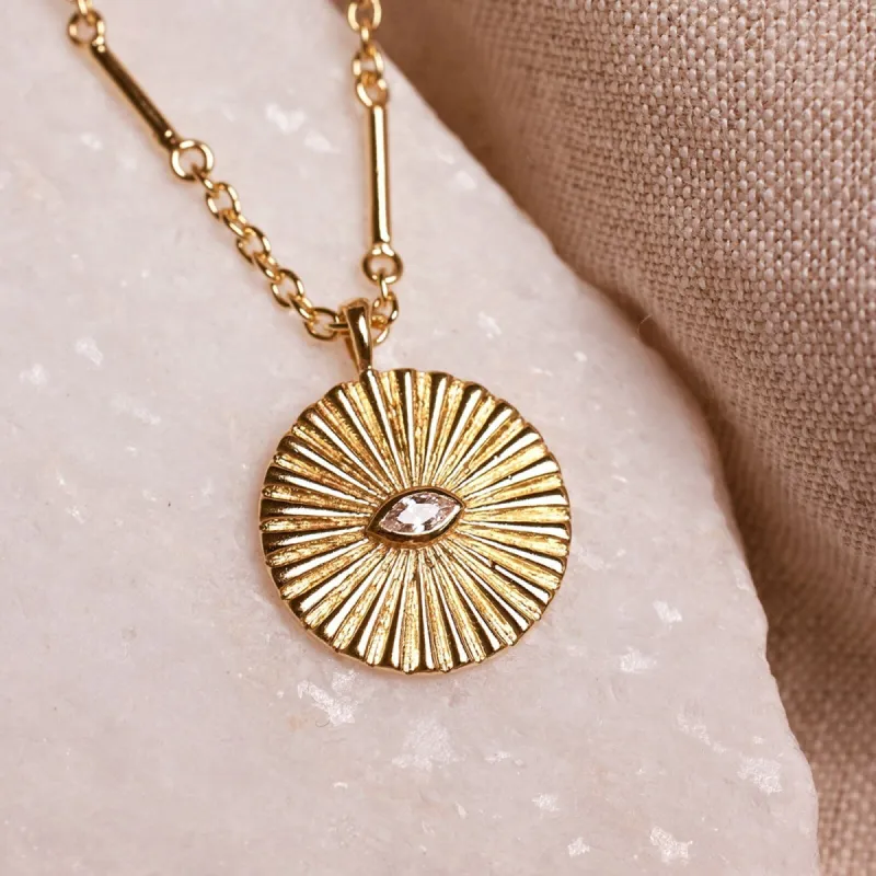 Protective Eye Pendant Necklace sold by Pura Vida
