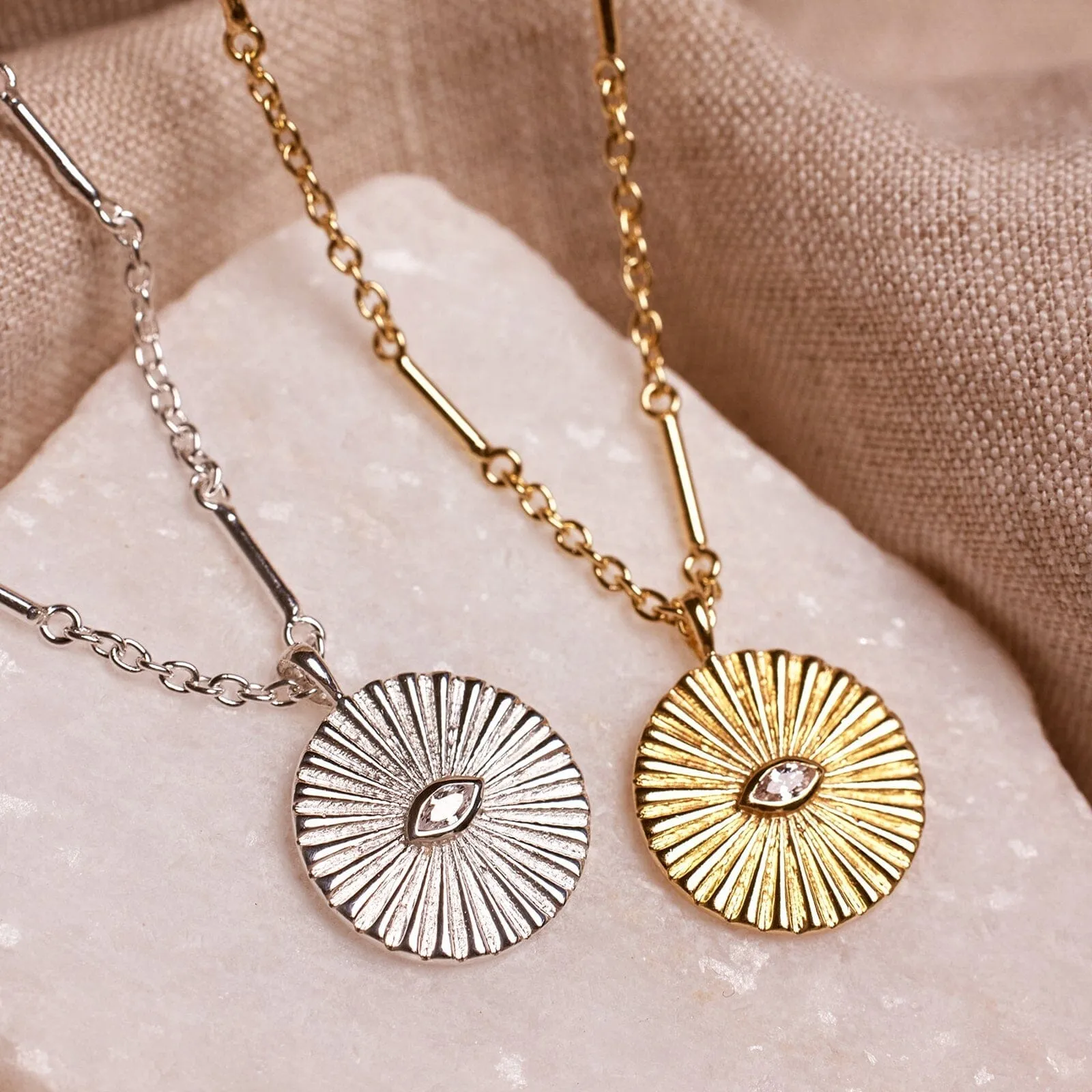 Protective Eye Pendant Necklace sold by Pura Vida product image thumbnail 5