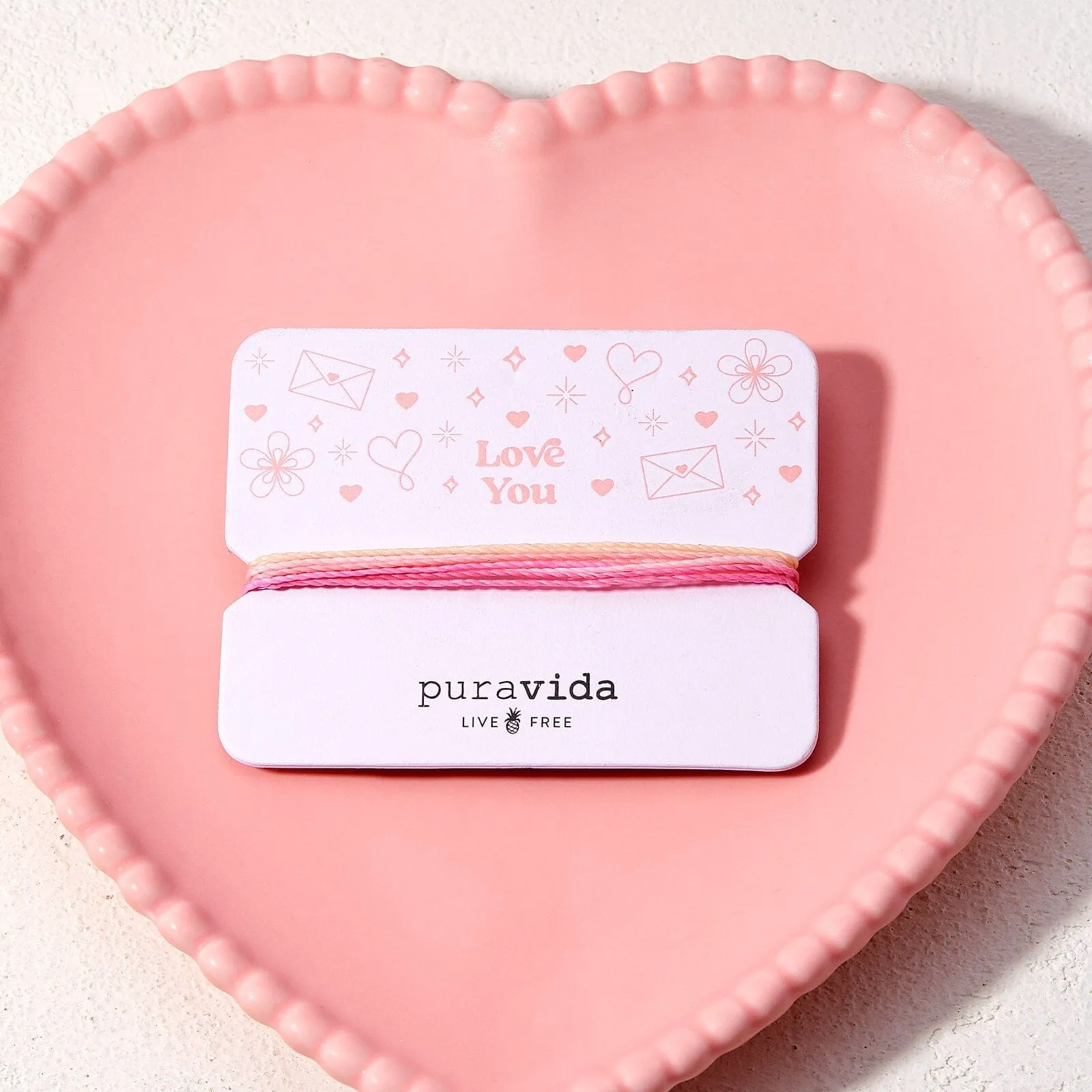 Love You Bracelet Card sold by Pura Vida product image thumbnail 5