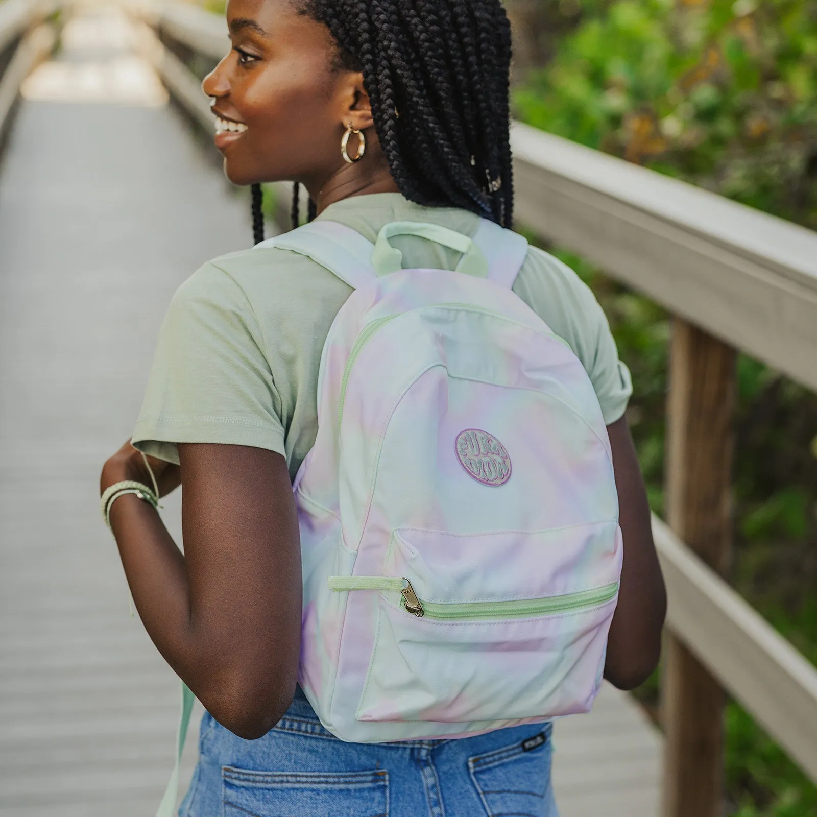 Watercolor Mini Backpack sold by Pura Vida product image thumbnail 2