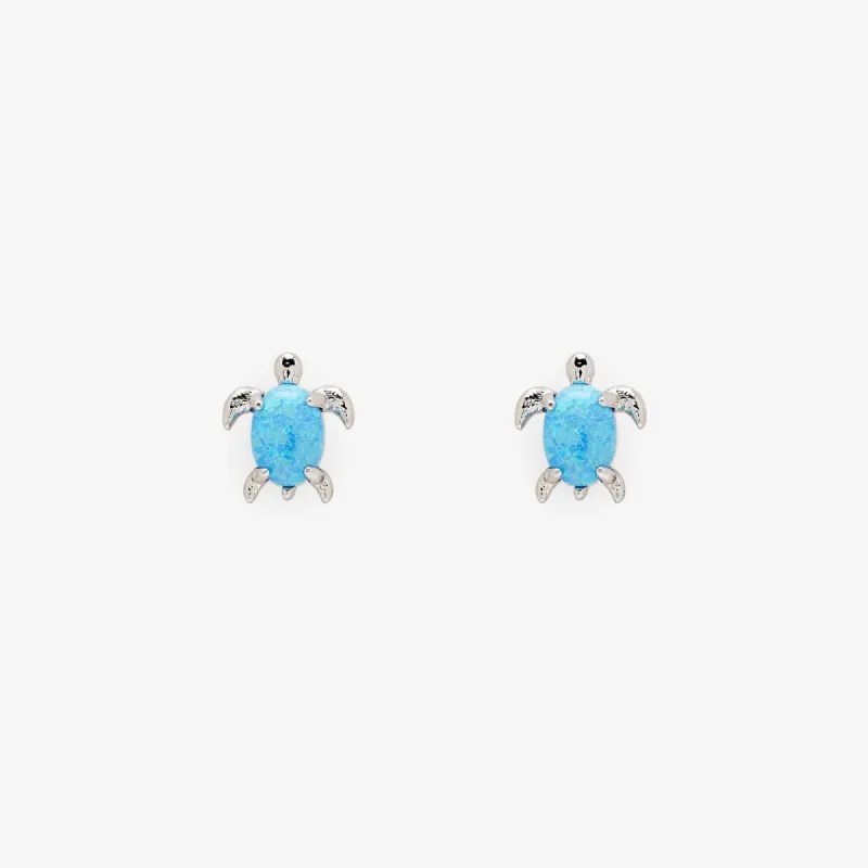 Opal Sea Turtle Earring sold by Pura Vida