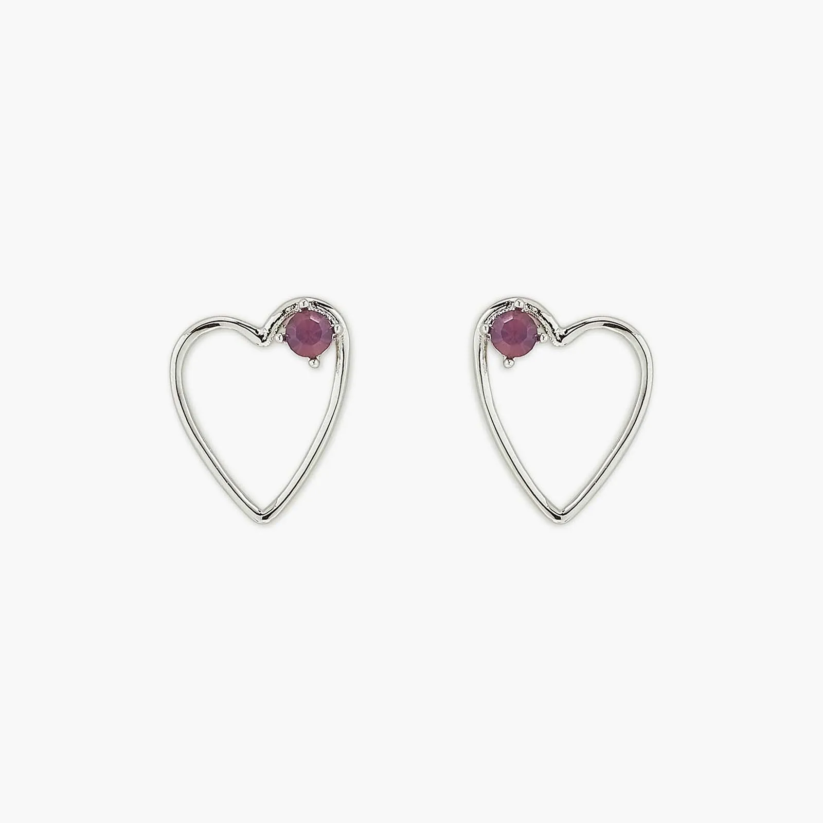 Sweetheart Stone Earrings sold by Pura Vida product image thumbnail 2