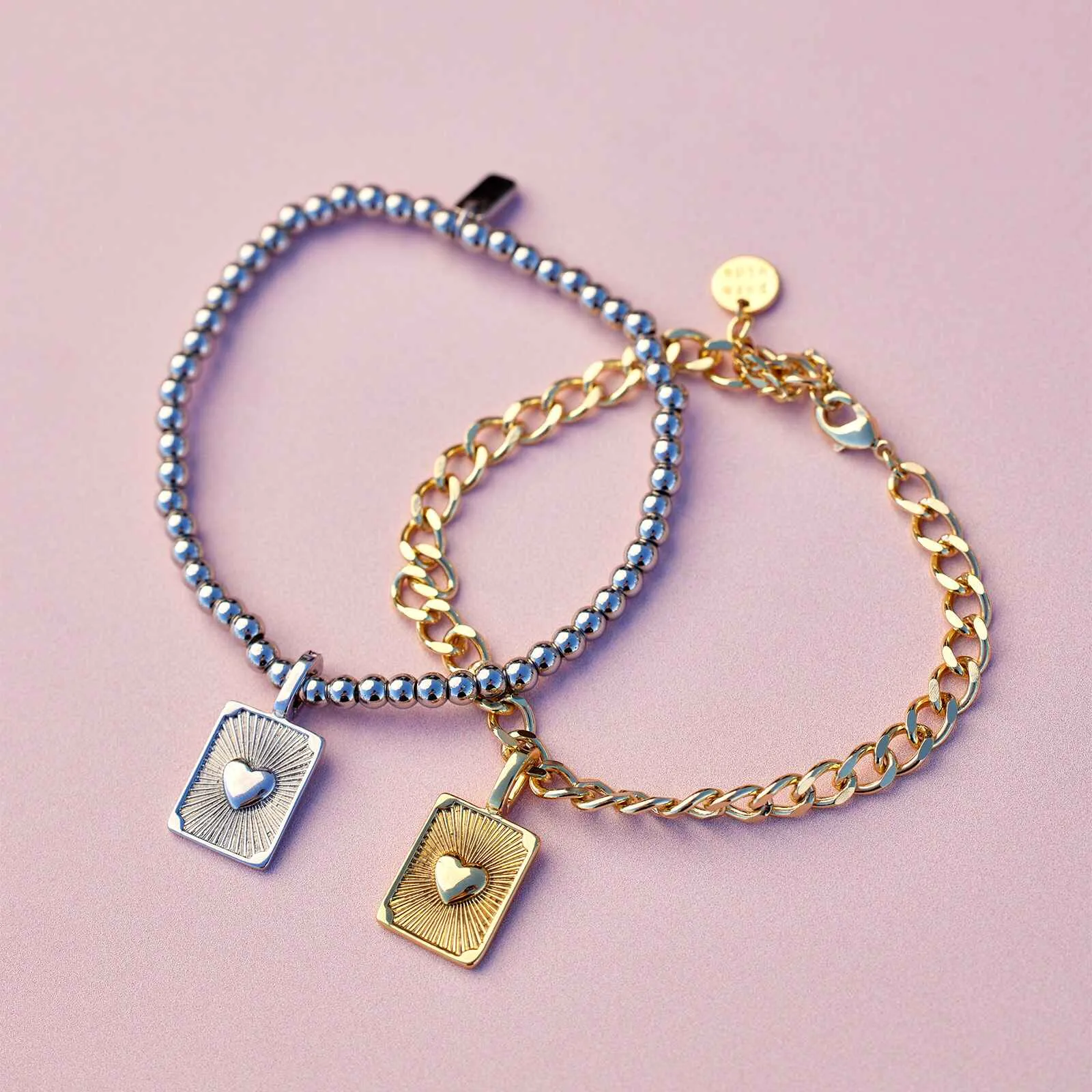 Harper Textured Heart Charm sold by Pura Vida product image thumbnail 4