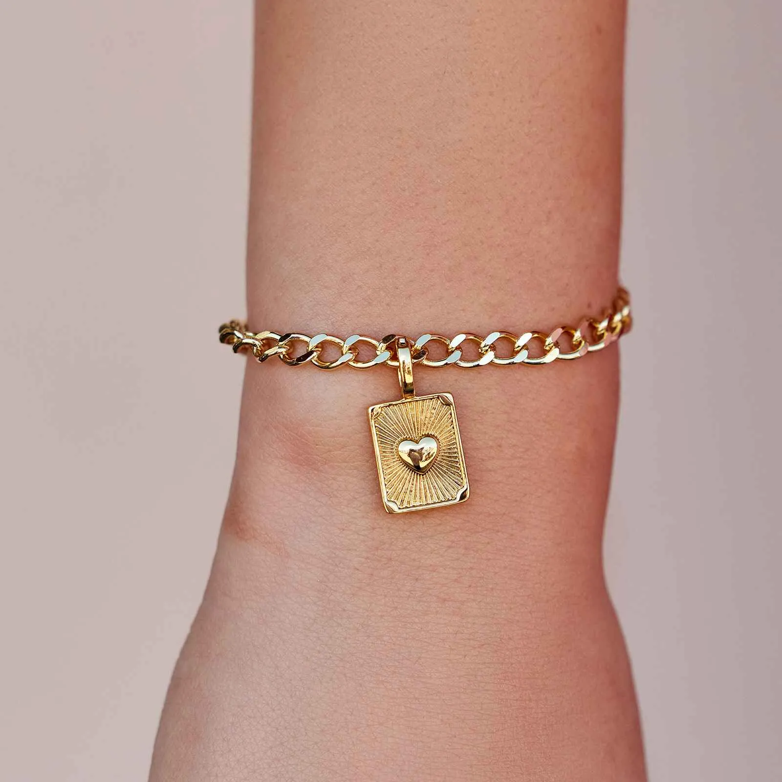 Harper Textured Heart Charm sold by Pura Vida product image thumbnail 5