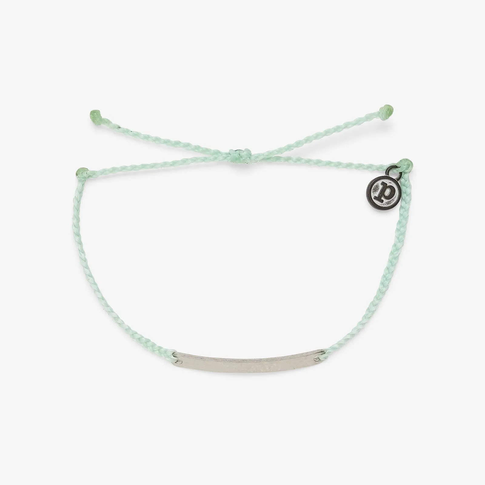Hammered Bar Charm Bracelet sold by Pura Vida