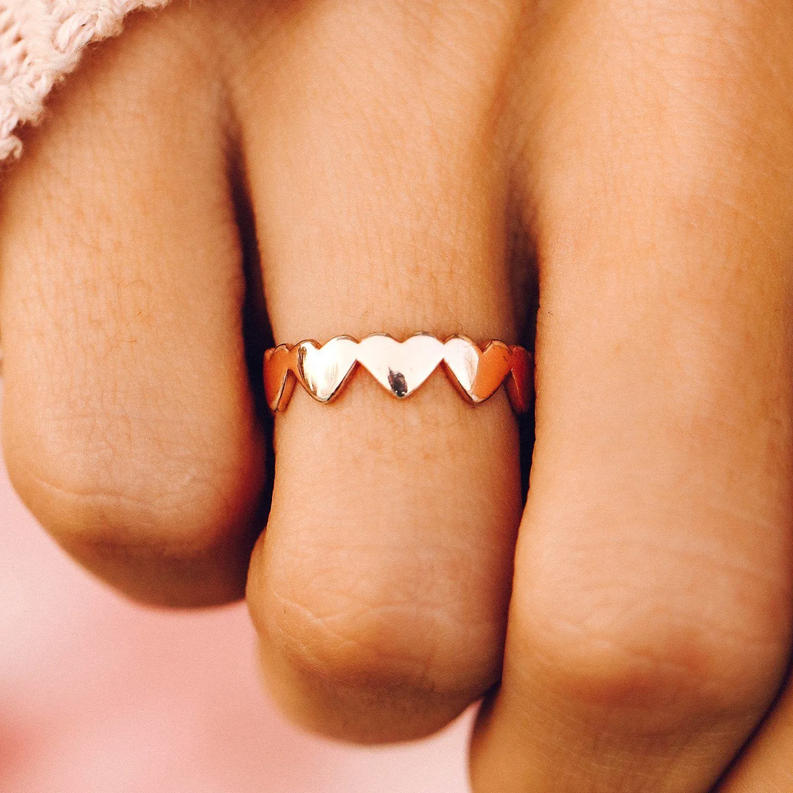 Wild Hearts Band Ring sold by Pura Vida product image thumbnail 4