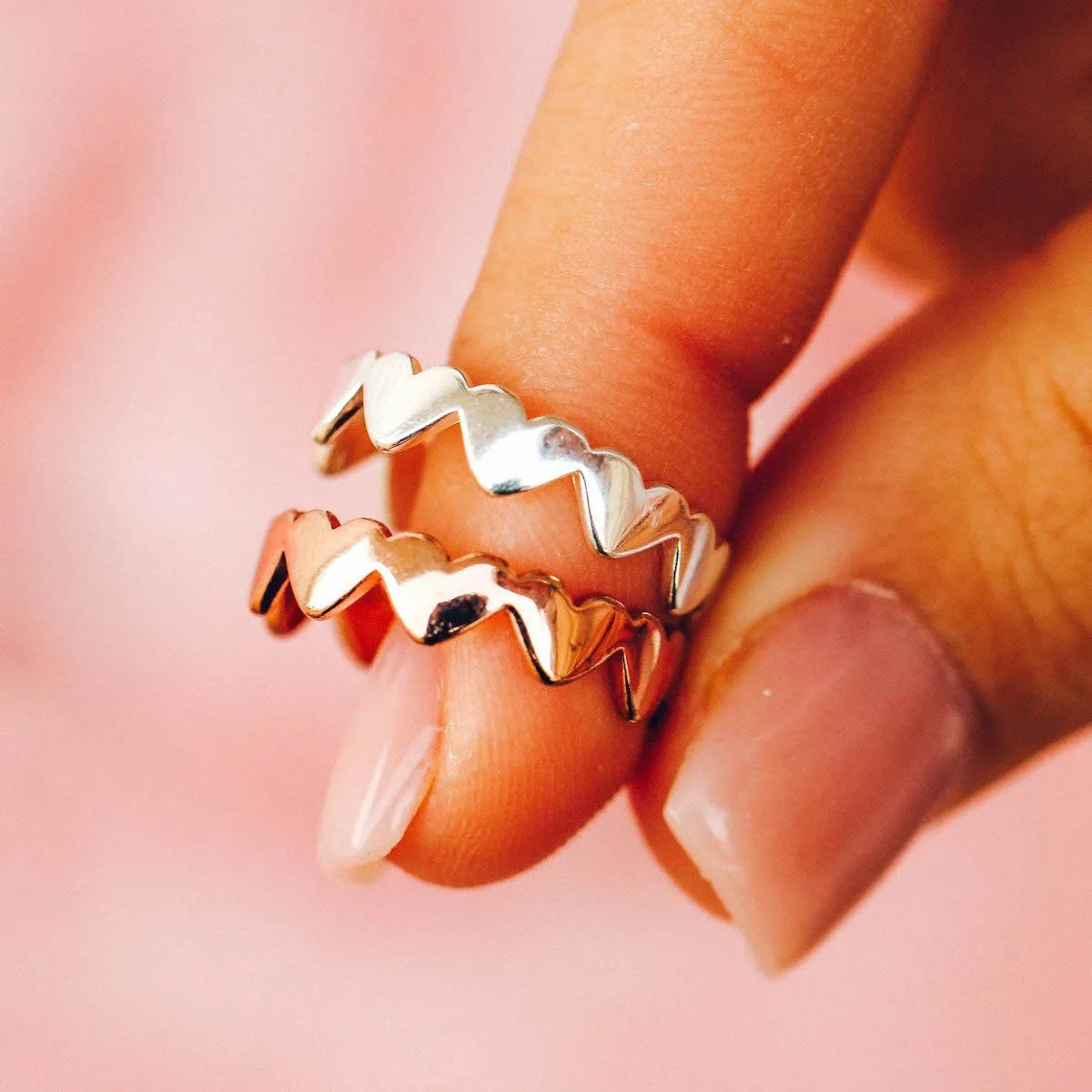 Wild Hearts Band Ring sold by Pura Vida product image thumbnail 5