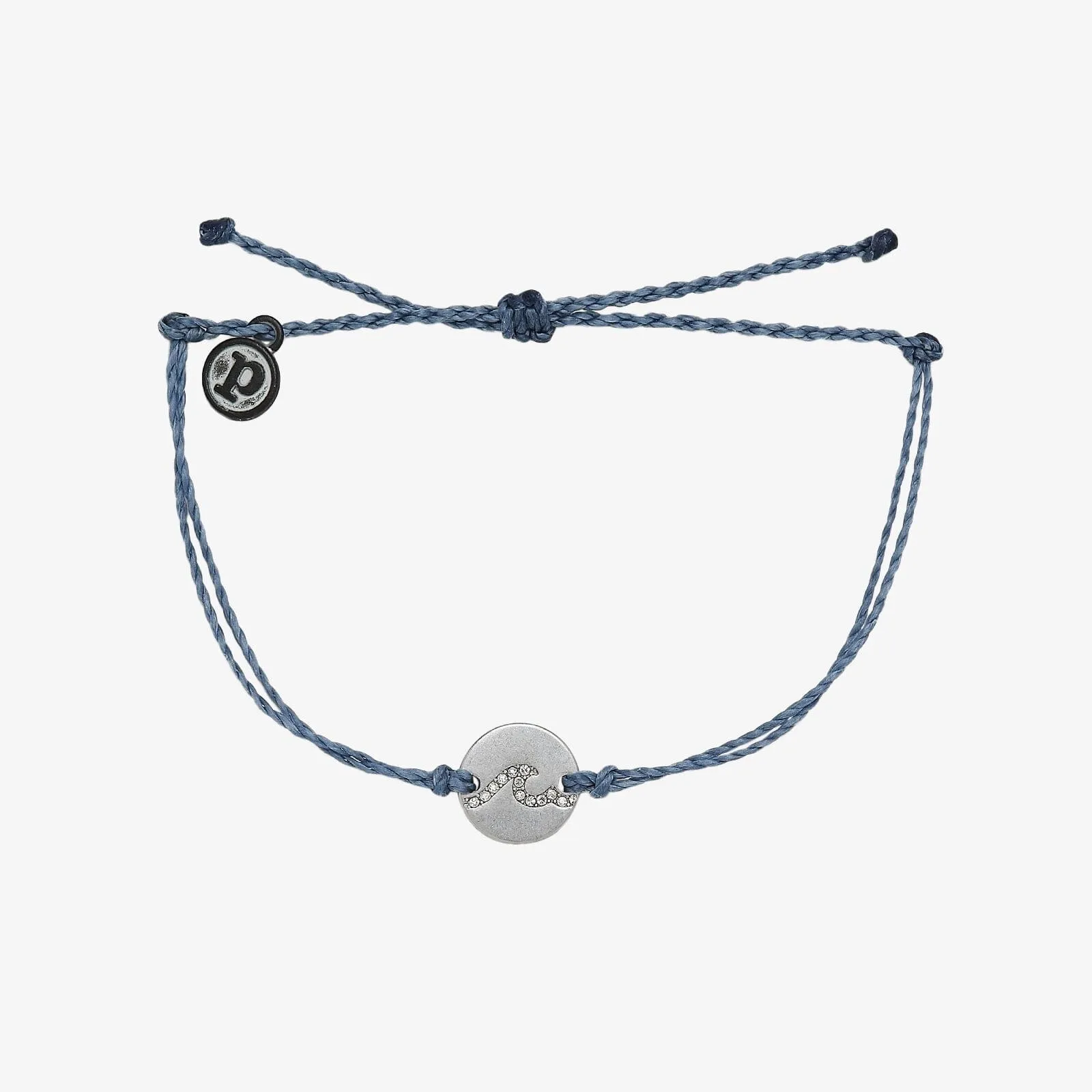 Pave Wave Coin Charm sold by Pura Vida