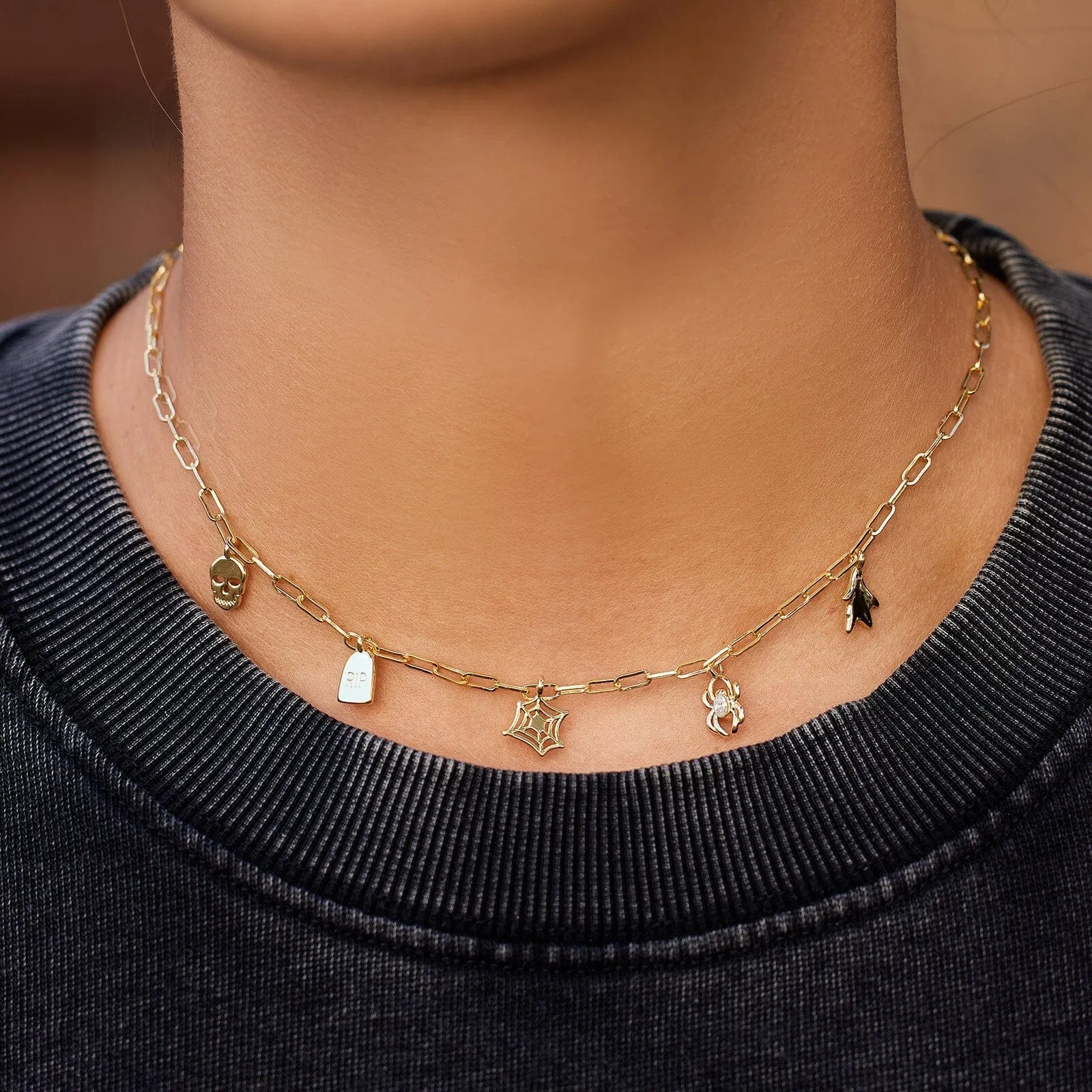 Halloween Mixed Charms Choker sold by Pura Vida product image thumbnail 3