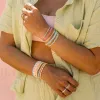 Sunset Beach Stretch Bracelet Set of 8 sold by Pura Vida