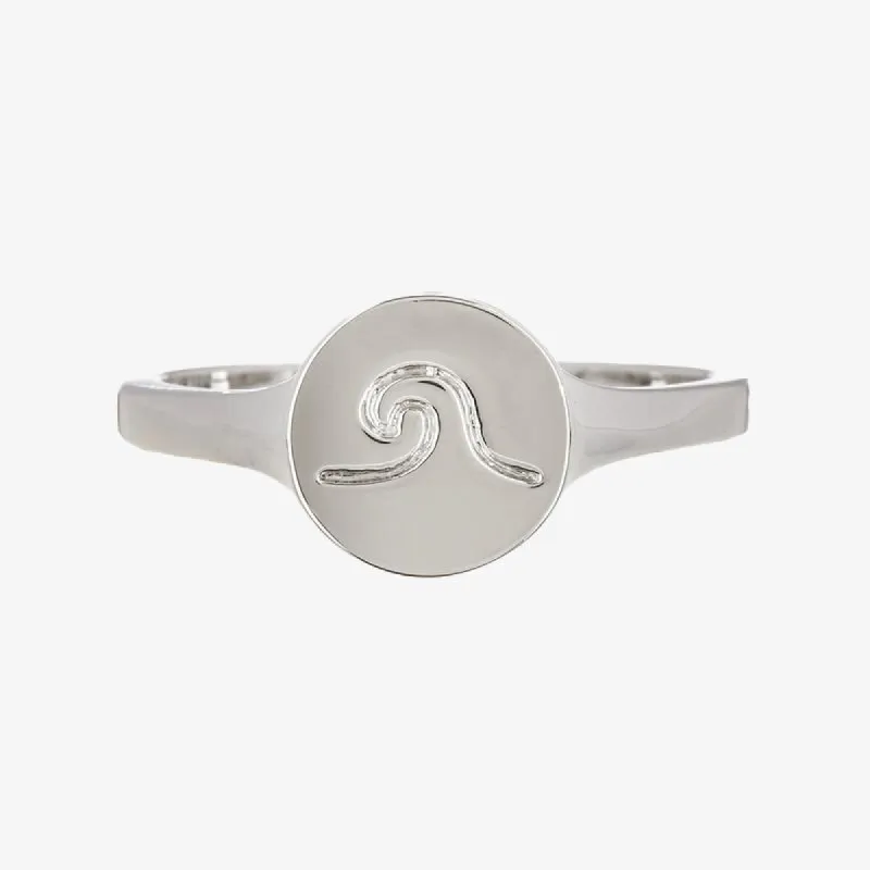 Wave Coin Ring sold by Pura Vida