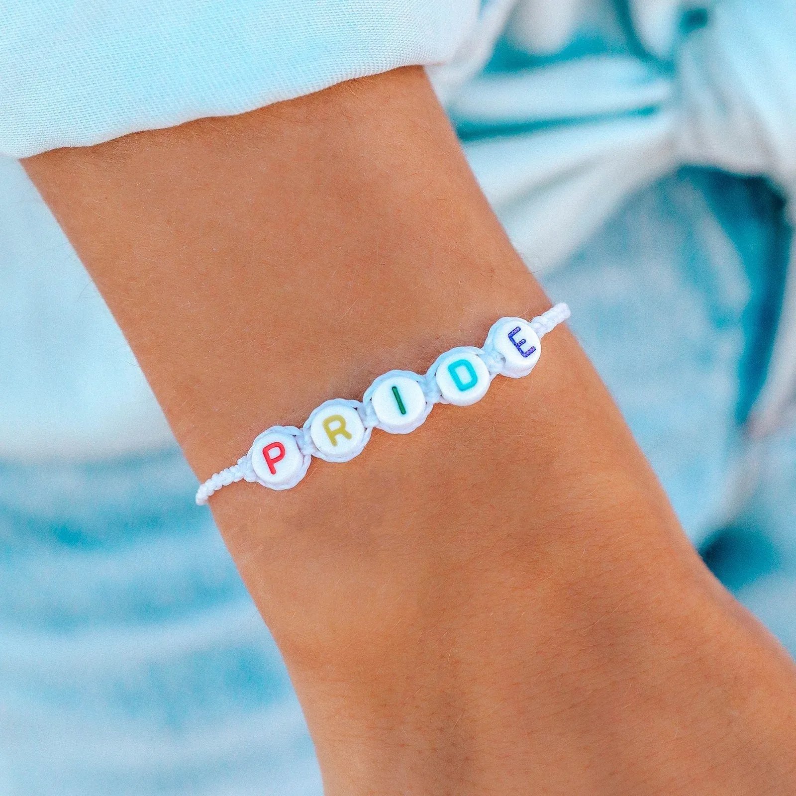 Pride Alphabet Bead Bracelet sold by Pura Vida product image thumbnail 2