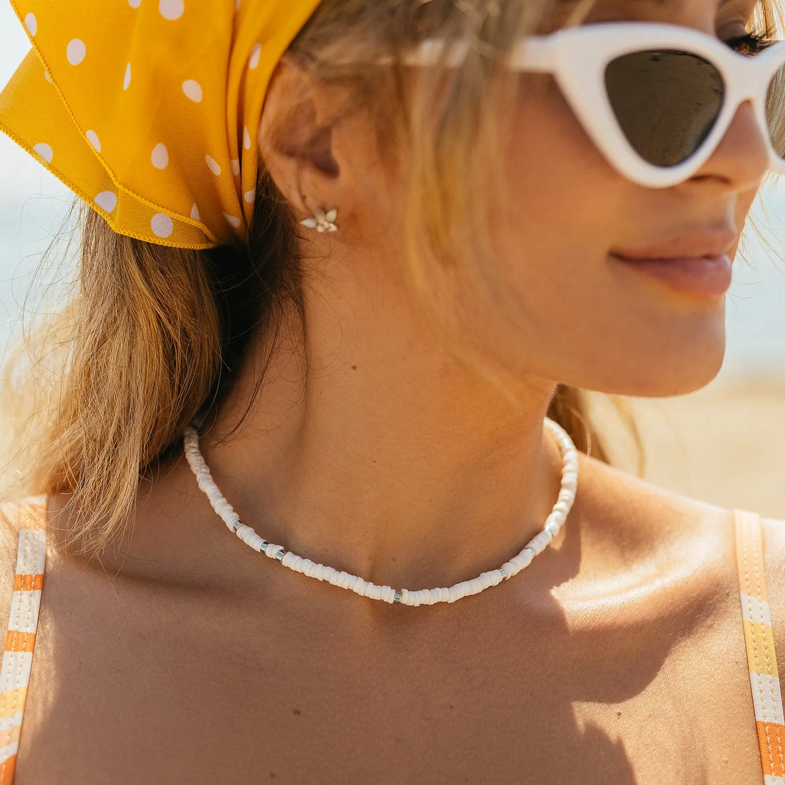 Puka Shell Choker sold by Pura Vida product image thumbnail 2