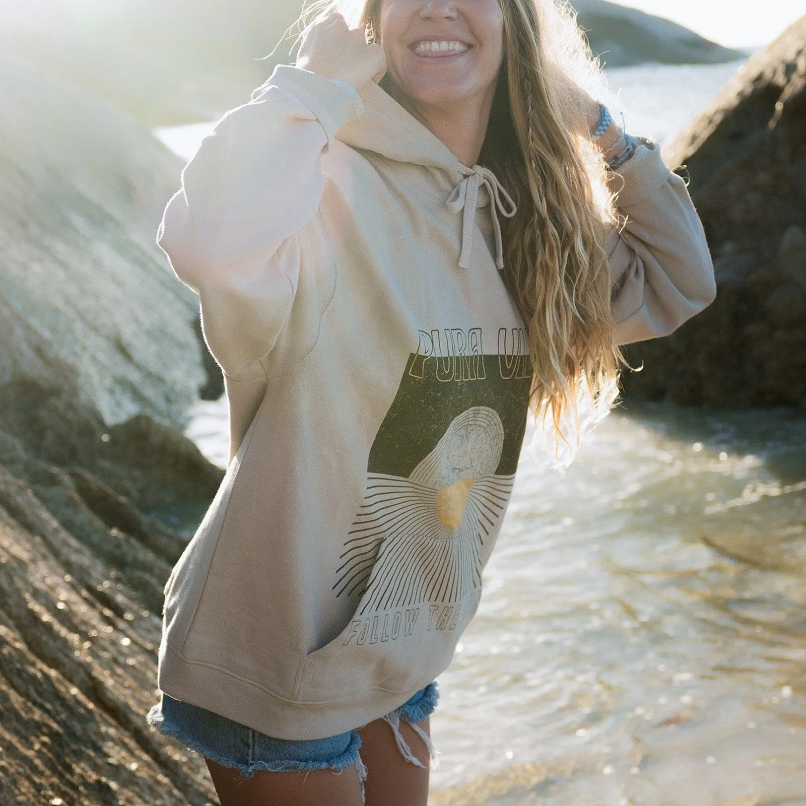 Sun Dusted Hoodie sold by Pura Vida product image thumbnail 5