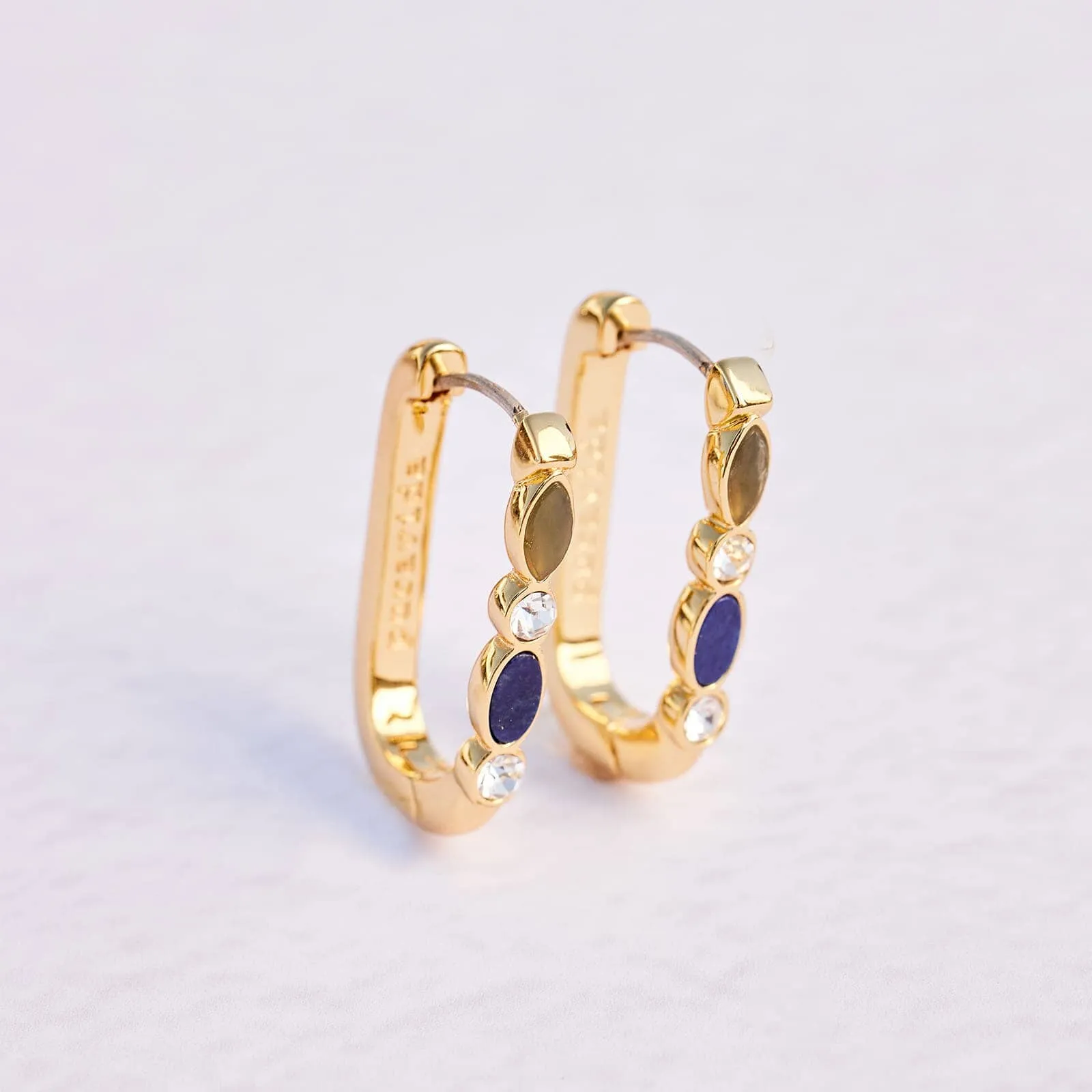 Stone Hoop Earrings sold by Pura Vida product image thumbnail 2