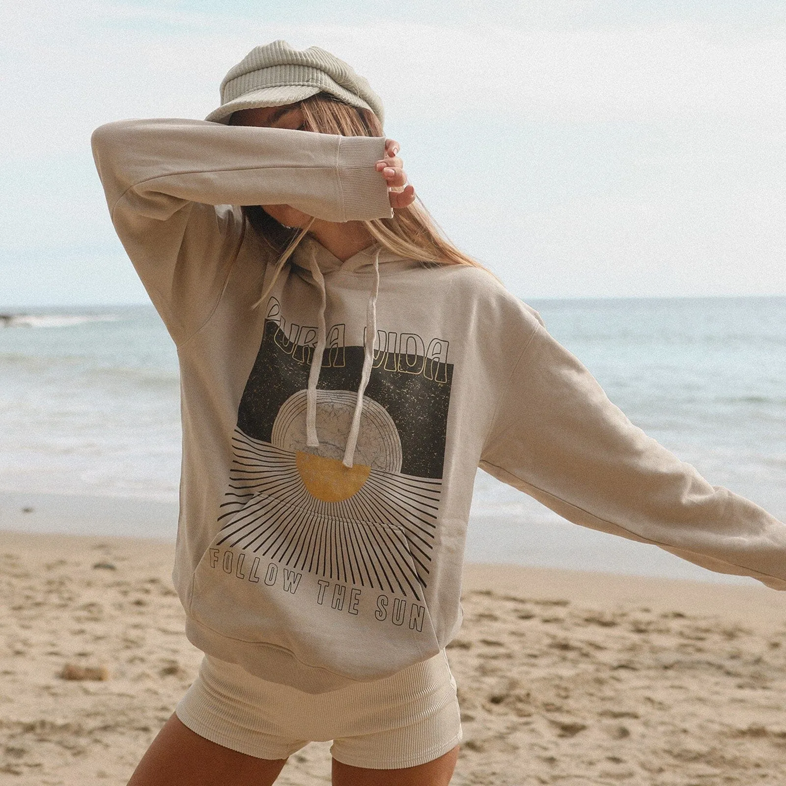 Sun Dusted Hoodie sold by Pura Vida