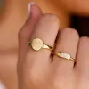 Engravable Signet Ring sold by Pura Vida
