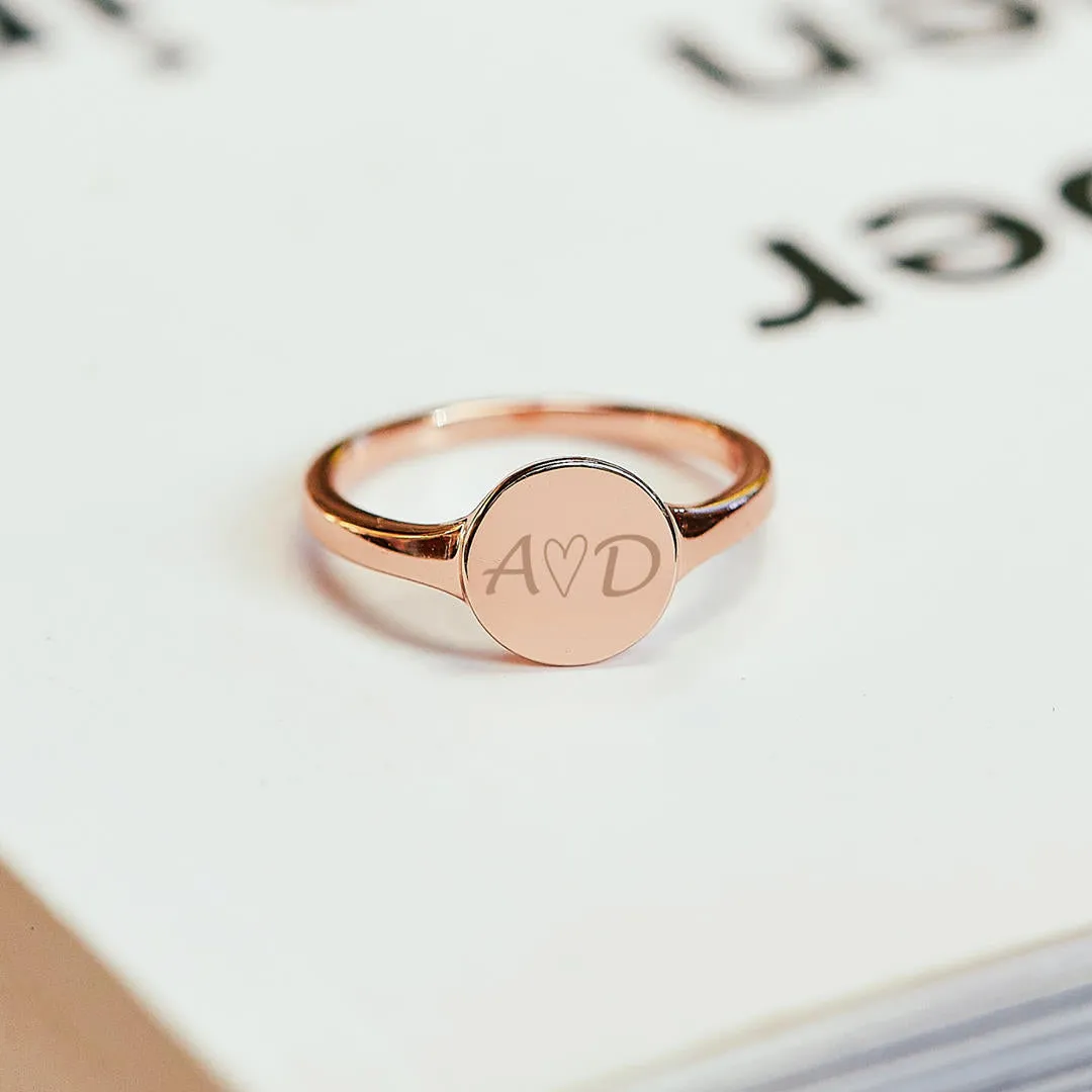 Engravable Signet Ring sold by Pura Vida product image thumbnail 5