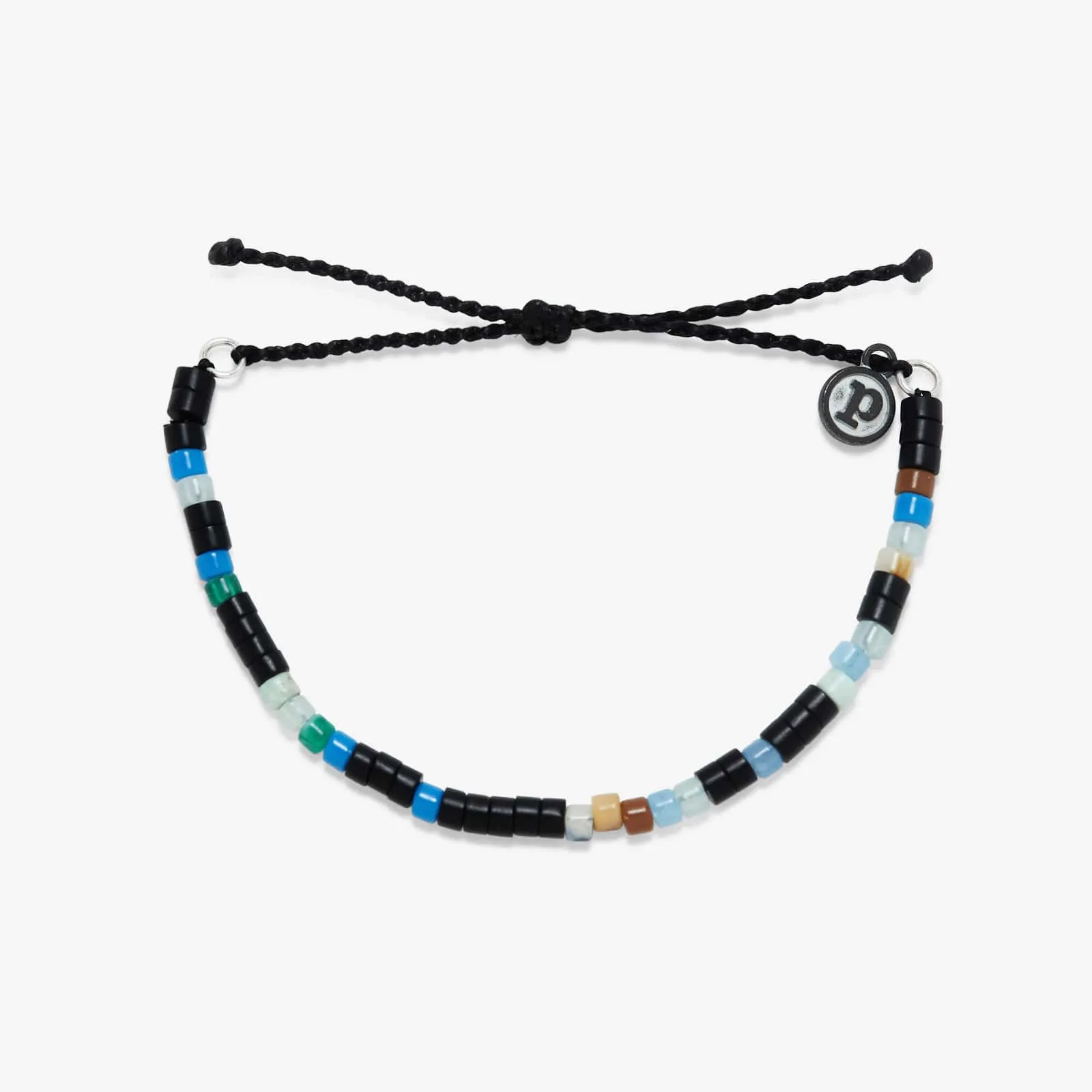 Men's Mixed Seed Bead Cord Bracelet sold by Pura Vida