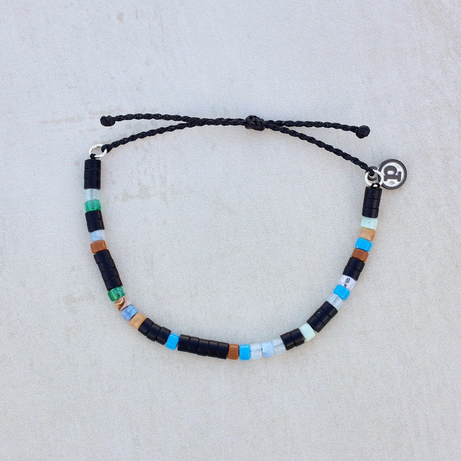 Men's Mixed Seed Bead Cord Bracelet sold by Pura Vida product image thumbnail 4