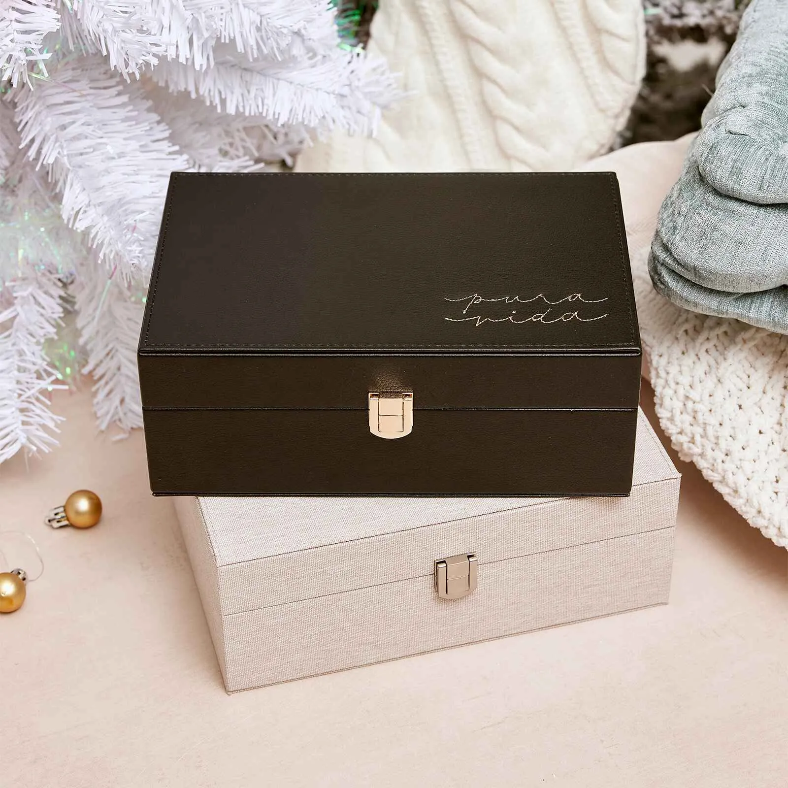 Faux Leather Jewelry Box sold by Pura Vida product image thumbnail 4