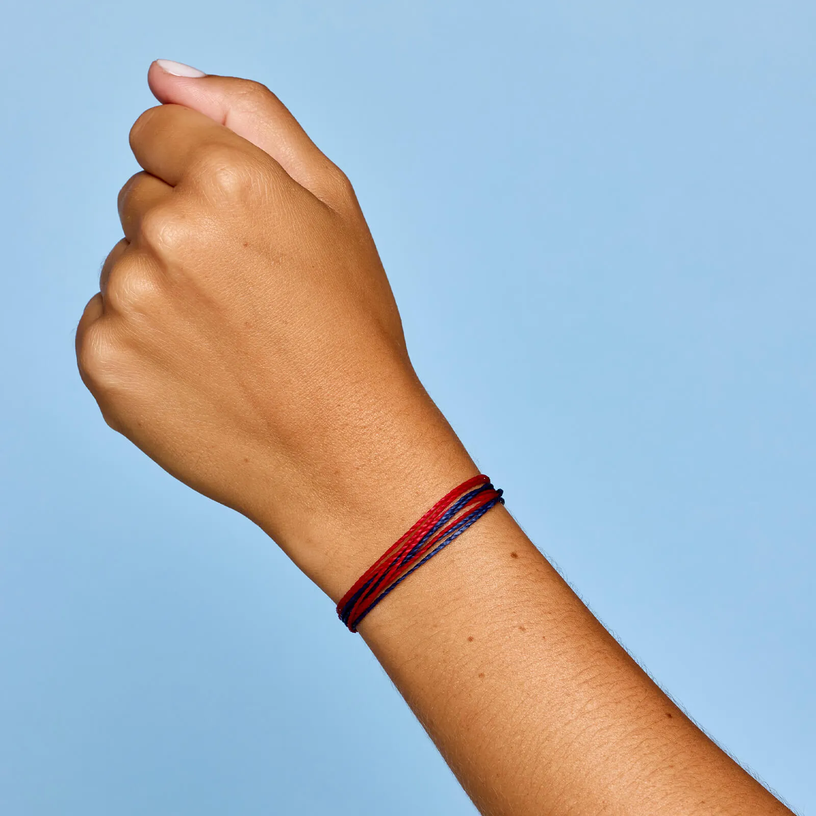 Red & Navy Bracelet sold by Pura Vida product image thumbnail 2