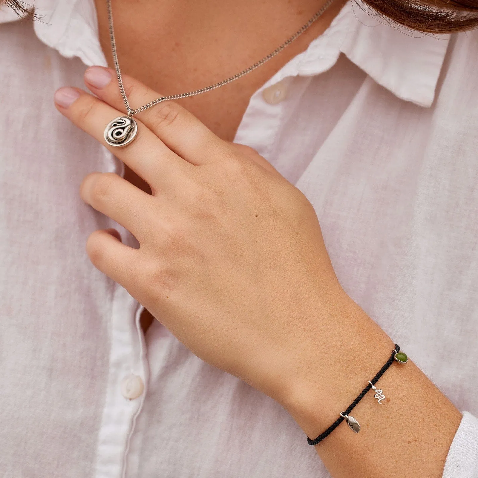 Draco Snake Necklace sold by Pura Vida product image thumbnail 5