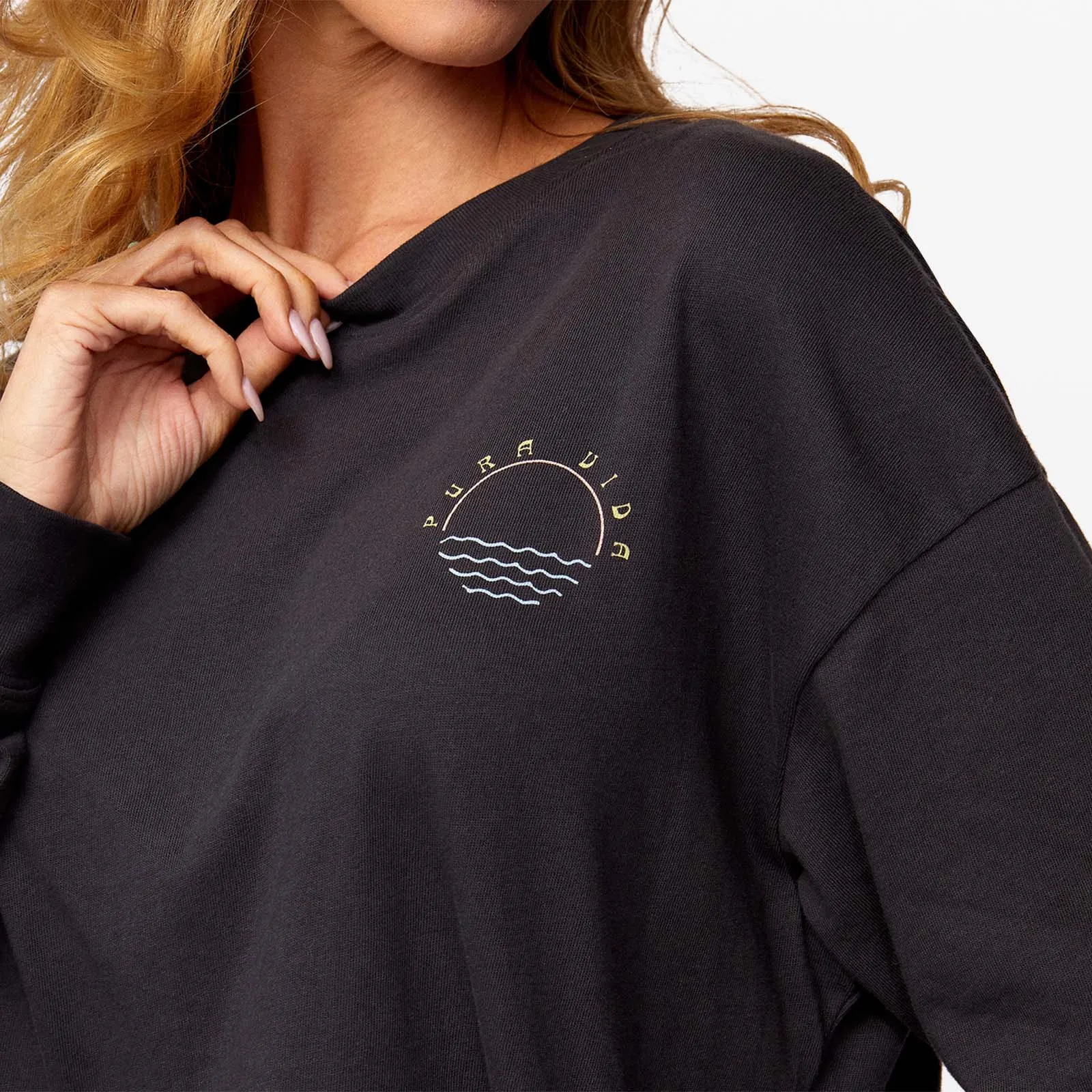 International Surf Tour Long Sleeve Boxy Tee sold by Pura Vida product image thumbnail 5