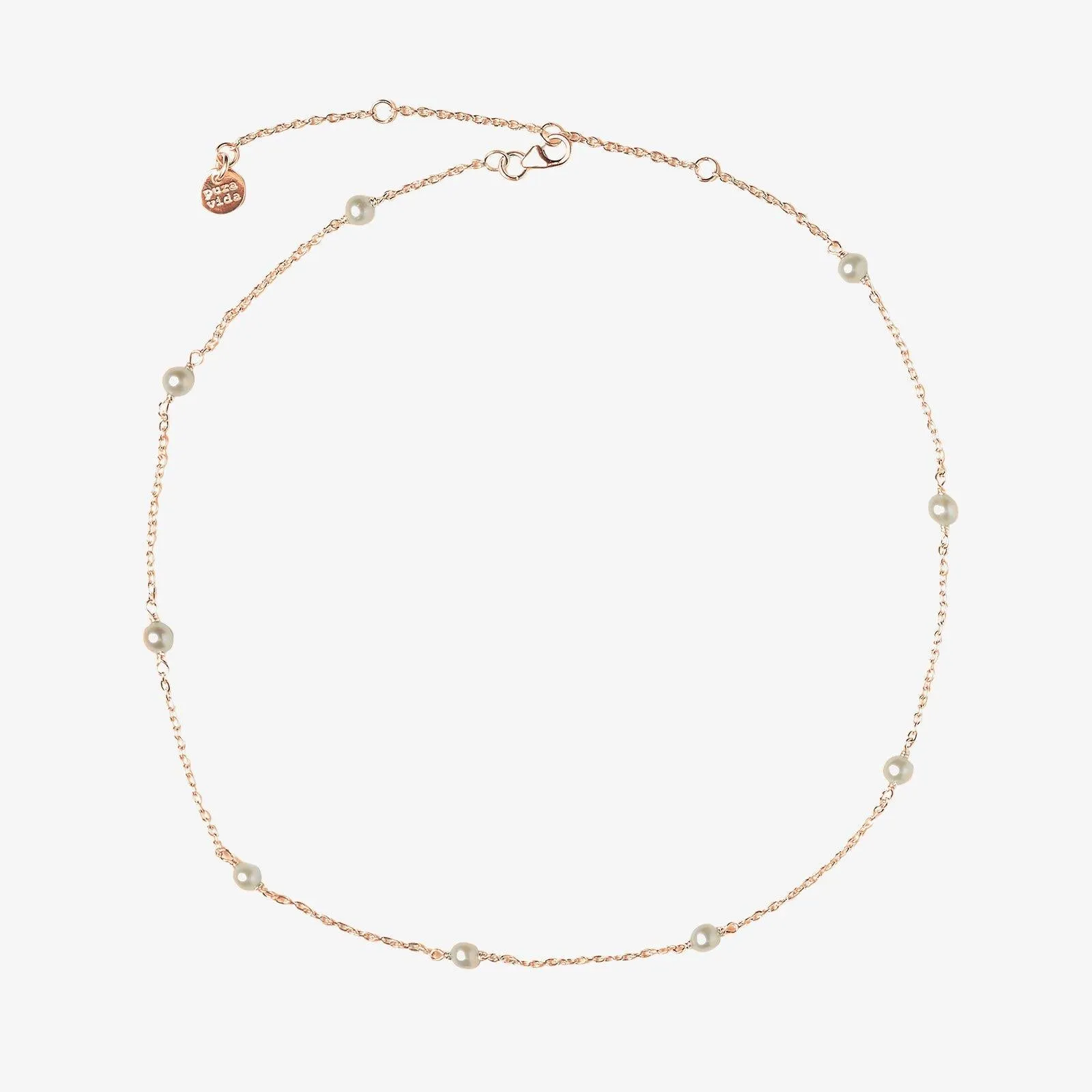 Multi Gem Pearl Choker sold by Pura Vida