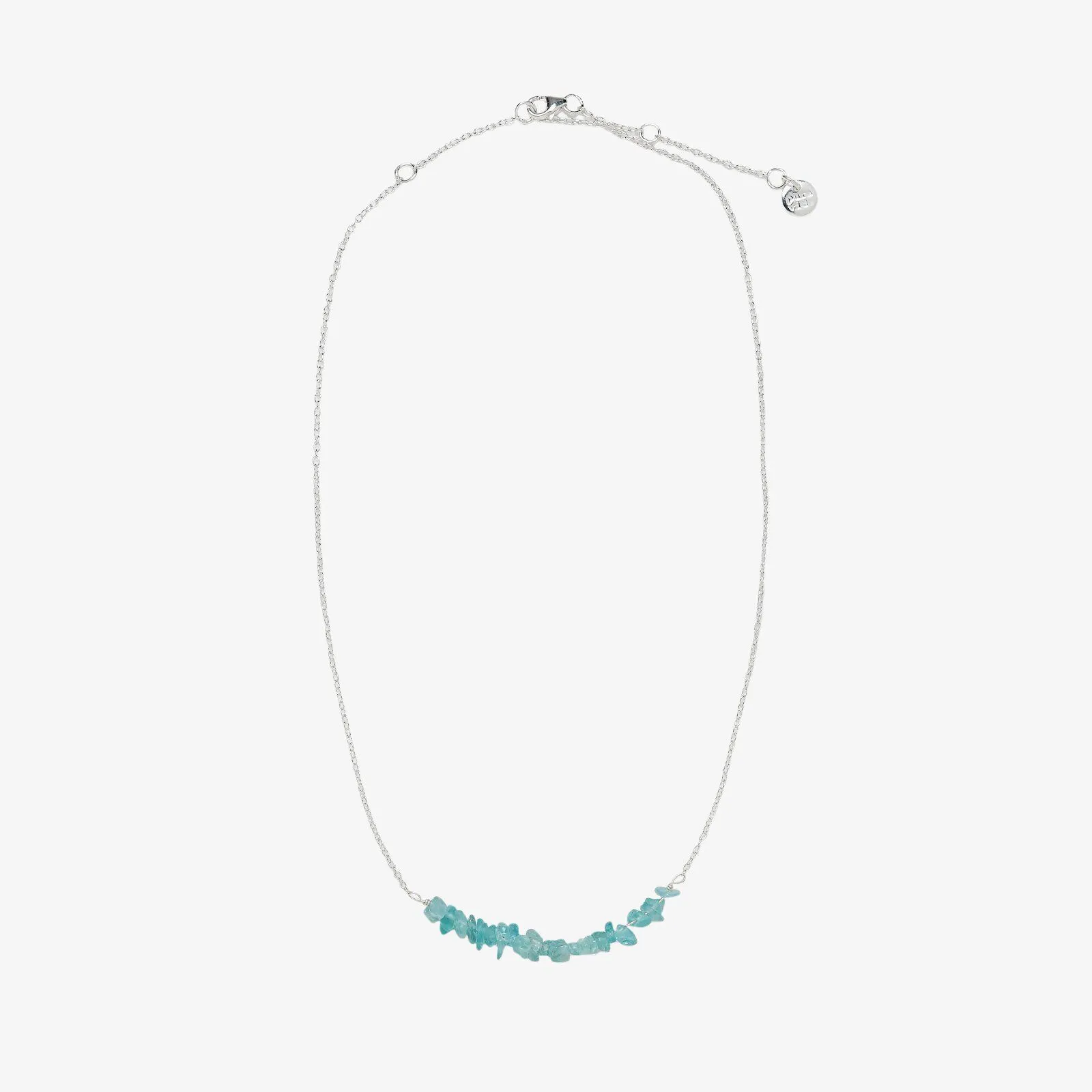 Aquamarine Chip Choker sold by Pura Vida product image thumbnail 2