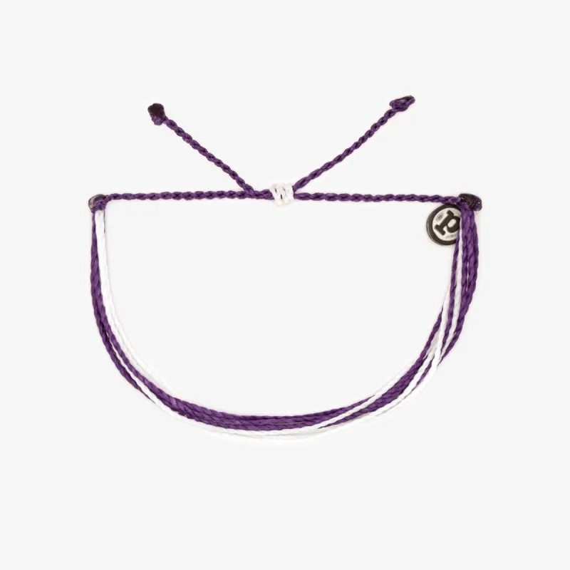Purple & White Bracelet sold by Pura Vida