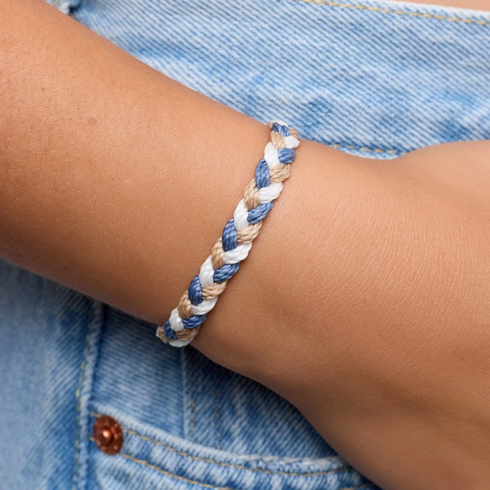Shark Week Braided Bracelet sold by Pura Vida product image thumbnail 2