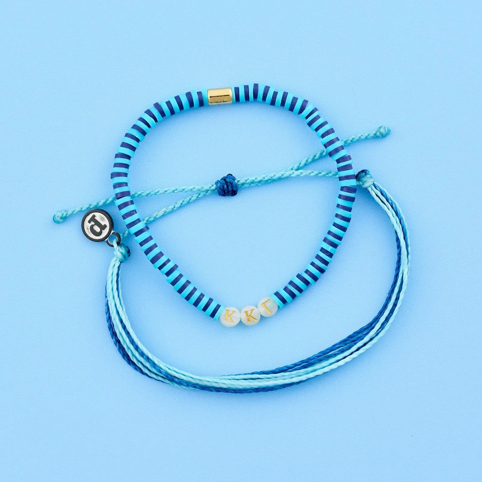 Kappa Kappa Gamma Bracelet Set of 2 sold by Pura Vida product image thumbnail 4
