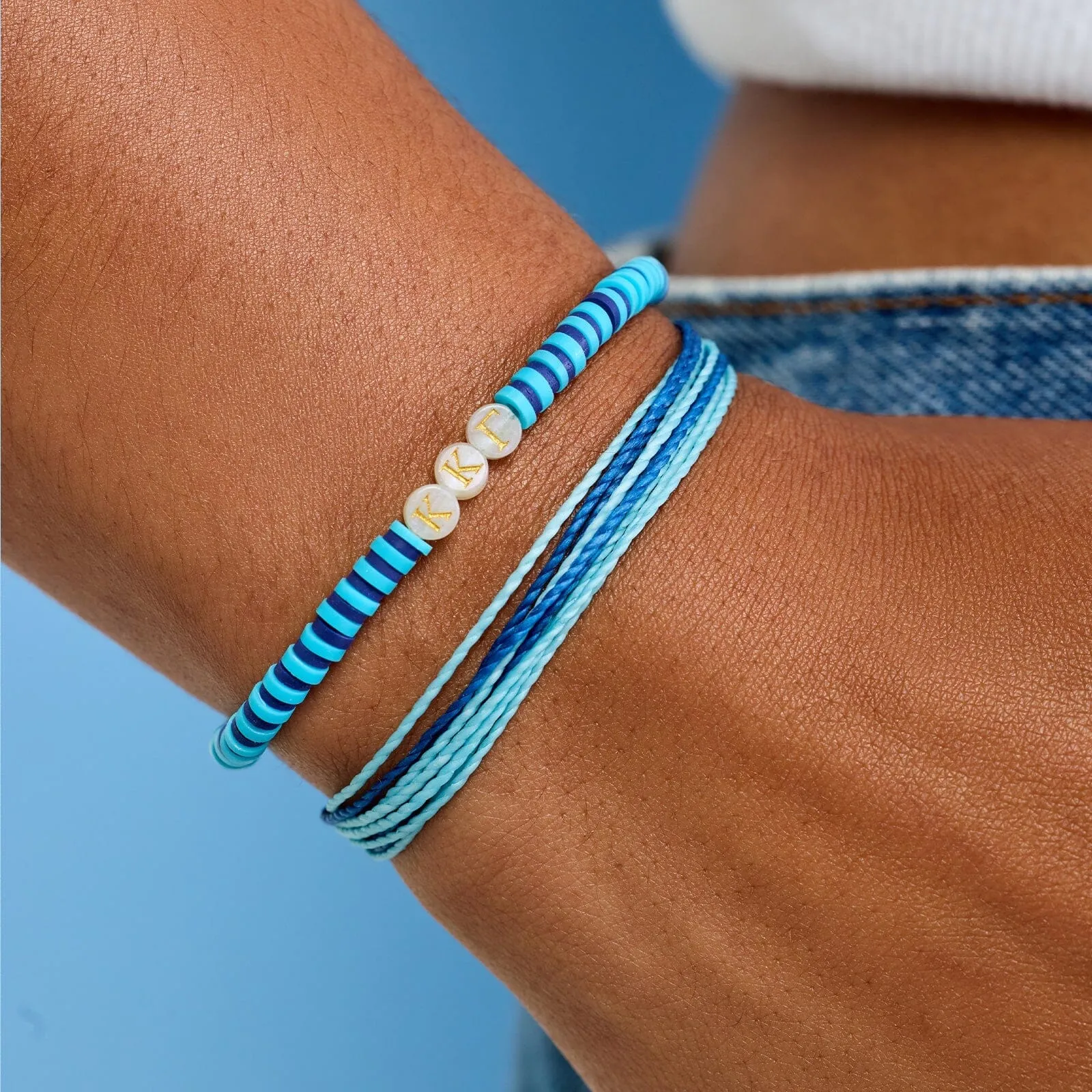 Kappa Kappa Gamma Bracelet Set of 2 sold by Pura Vida product image thumbnail 2