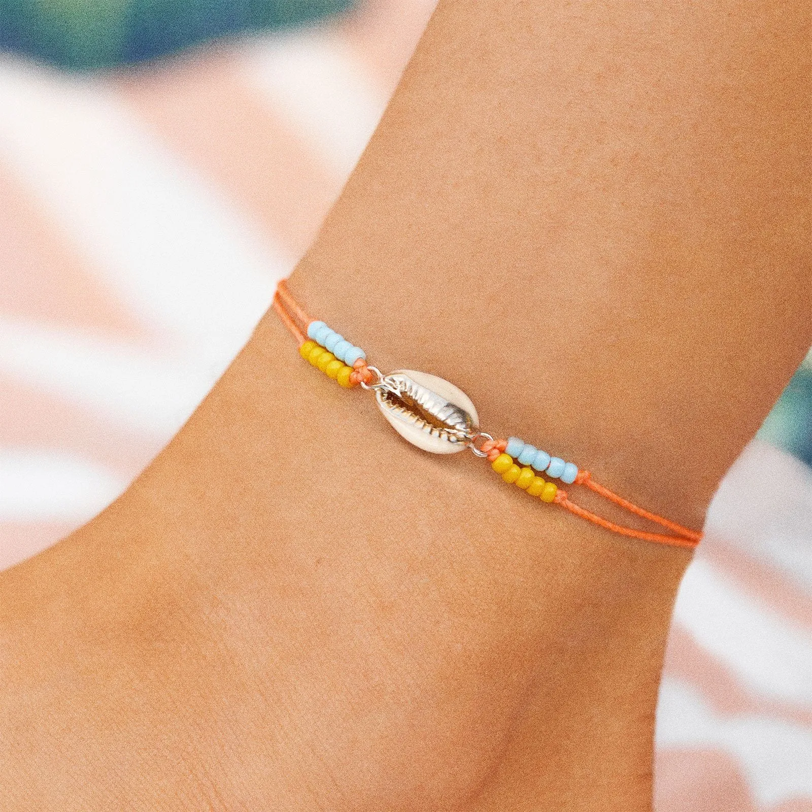 Ibiza Cowrie Charm Anklet sold by Pura Vida product image thumbnail 2