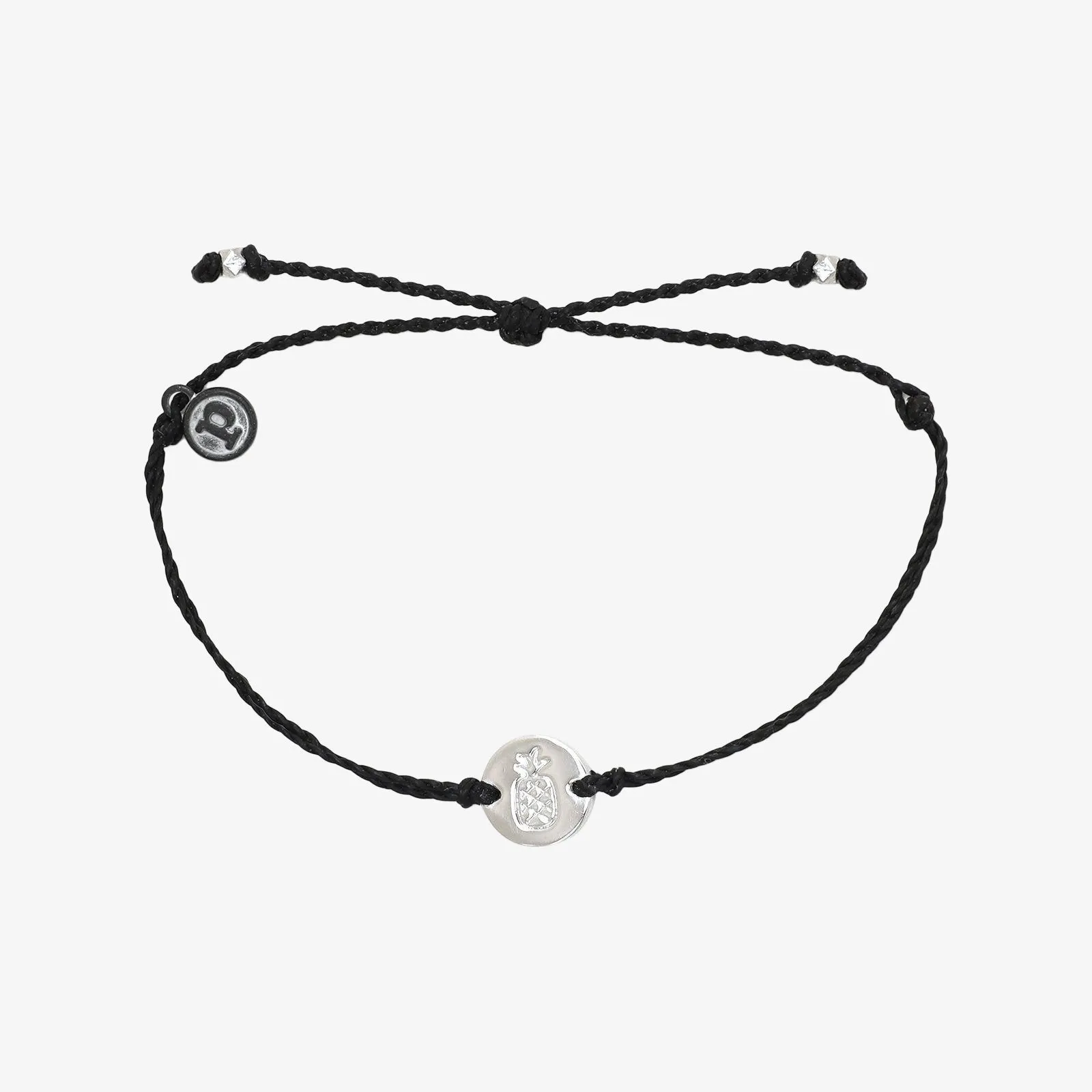 Silver Pineapple Coin Charm sold by Pura Vida product image thumbnail 3