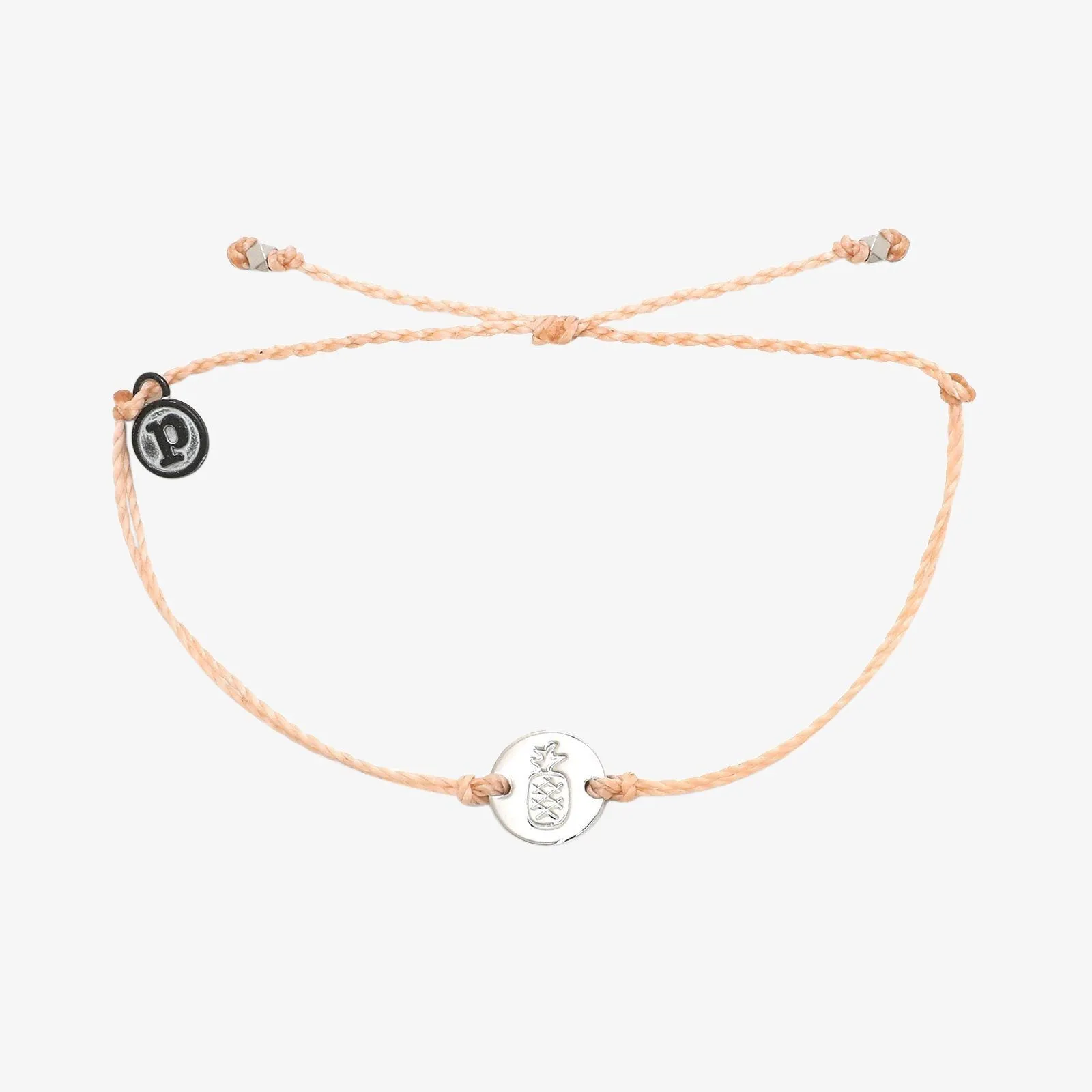 Silver Pineapple Coin Charm sold by Pura Vida product image thumbnail 4