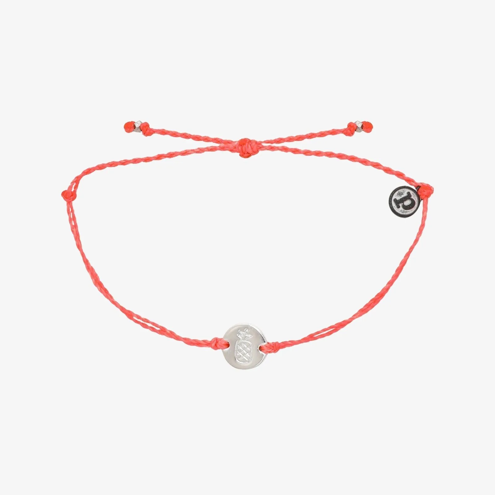 Silver Pineapple Coin Charm sold by Pura Vida