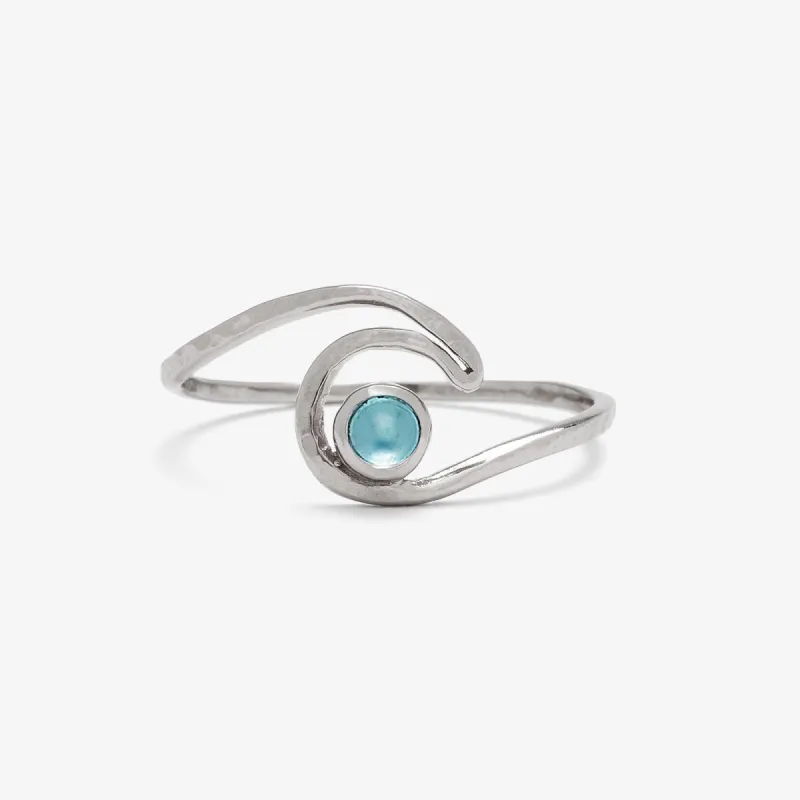 Shimmering Wave Ring sold by Pura Vida