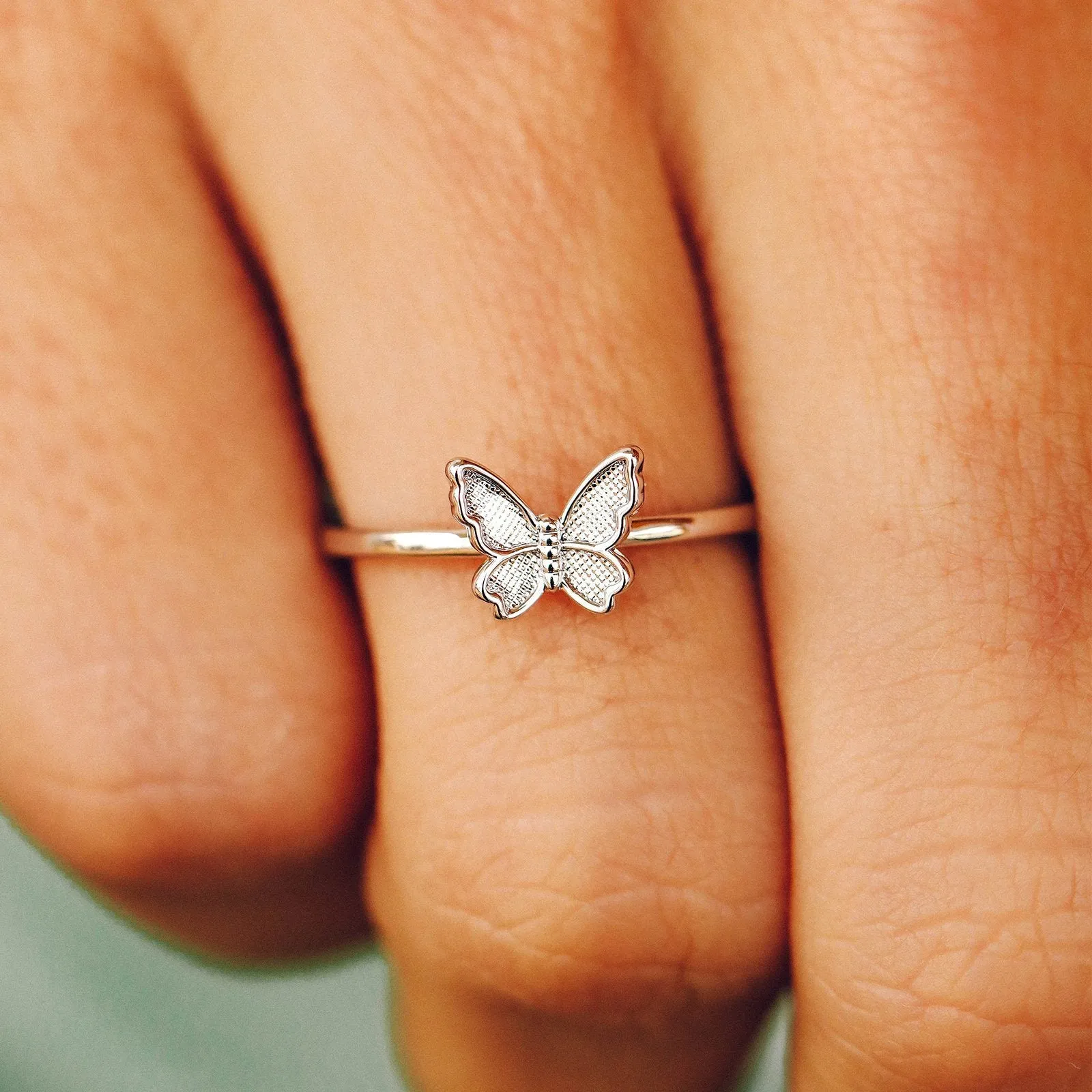 Butterfly In Flight Ring sold by Pura Vida product image thumbnail 5