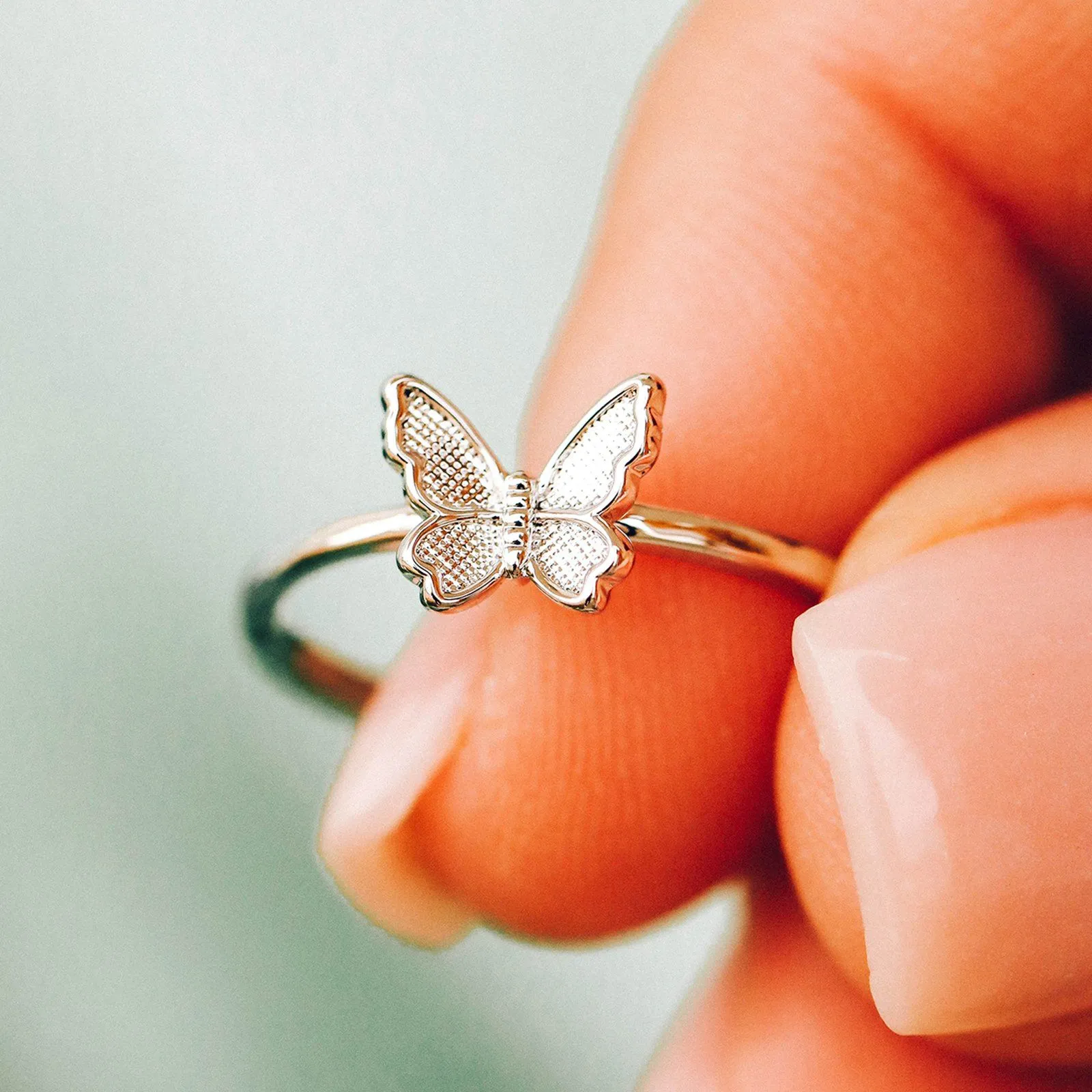 Butterfly In Flight Ring sold by Pura Vida product image thumbnail 3