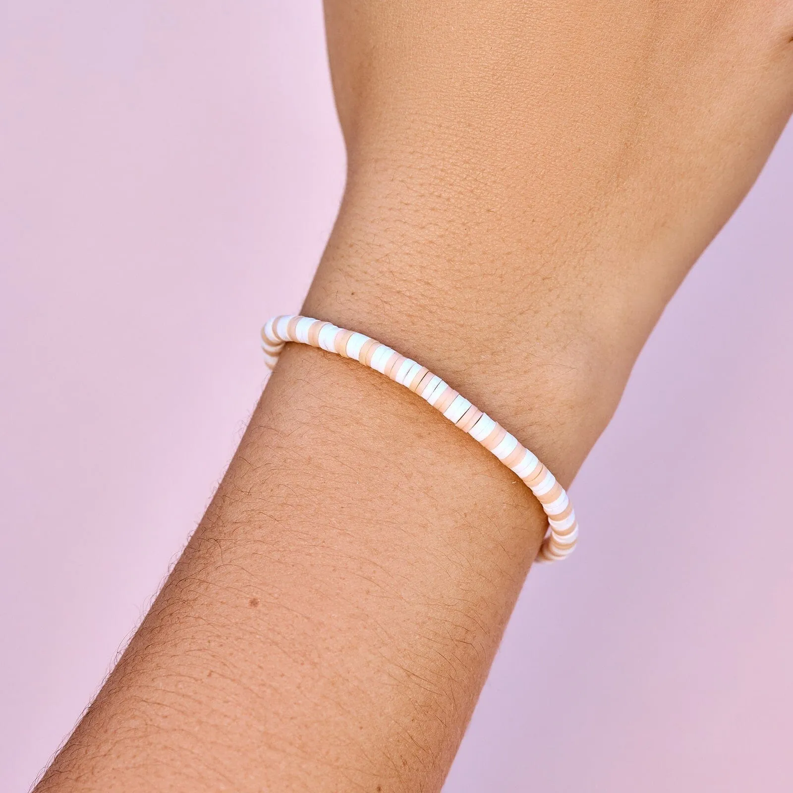 Sandalwood Seascape Stretch Bracelet sold by Pura Vida product image thumbnail 2