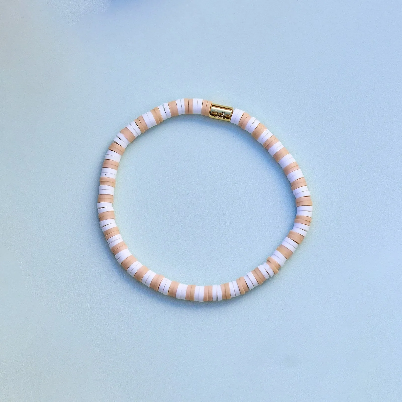 Sandalwood Seascape Stretch Bracelet sold by Pura Vida product image thumbnail 4