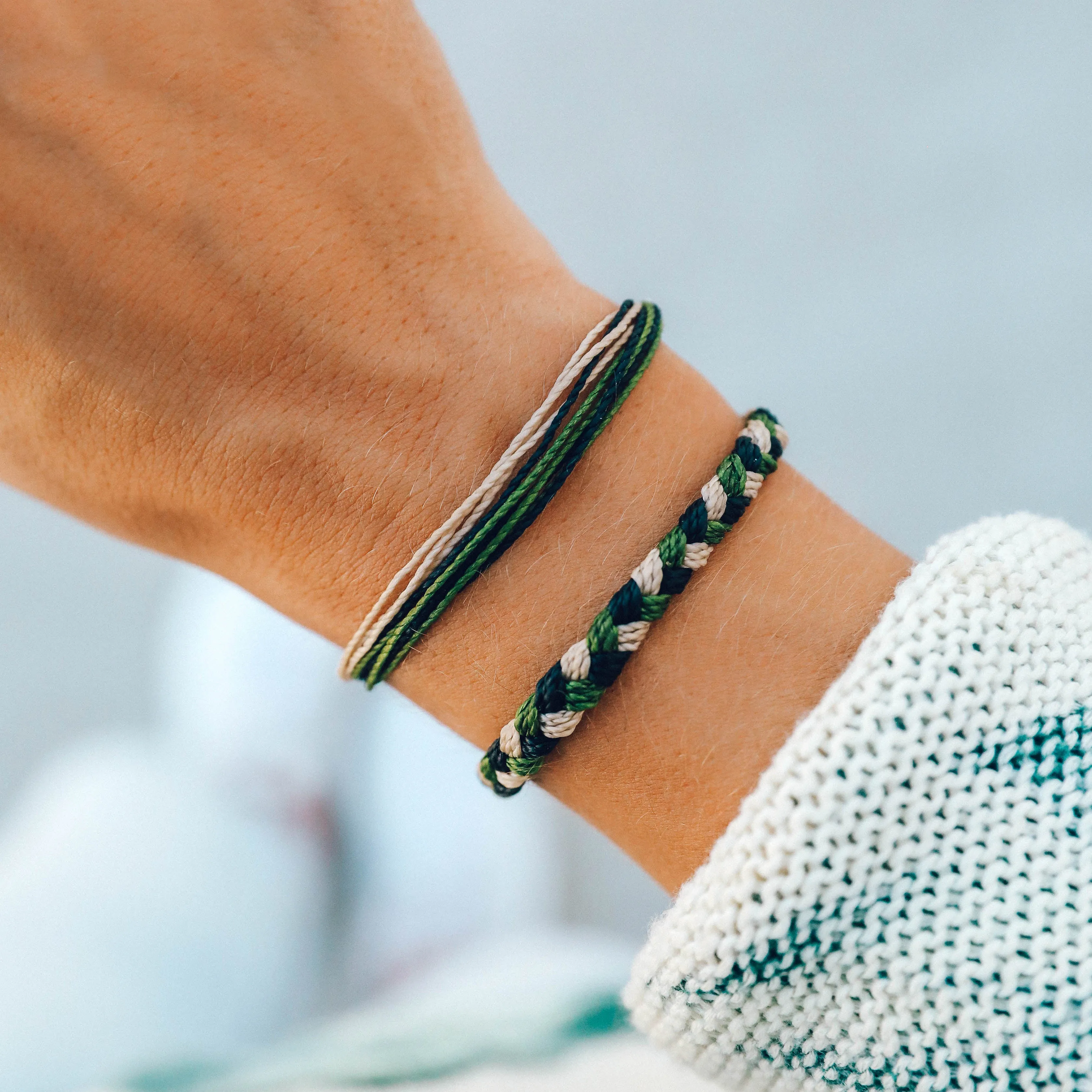 For the Troops Braided Bracelet sold by Pura Vida product image thumbnail 3